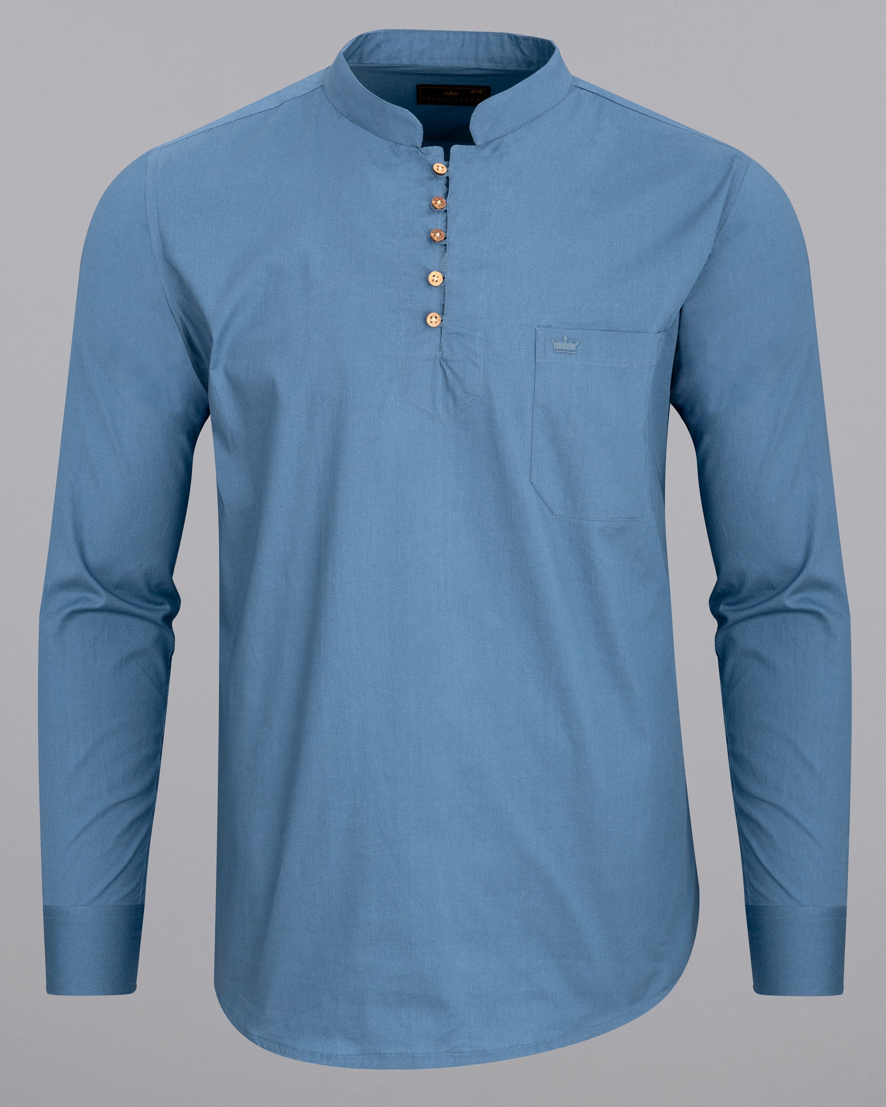 Horizon Blue Premium Cotton Kurta Shirt 6778-KS-38,6778-KS-38,6778-KS-39,6778-KS-39,6778-KS-40,6778-KS-40,6778-KS-42,6778-KS-42,6778-KS-44,6778-KS-44,6778-KS-46,6778-KS-46,6778-KS-48,6778-KS-48,6778-KS-50,6778-KS-50,6778-KS-52,6778-KS-52