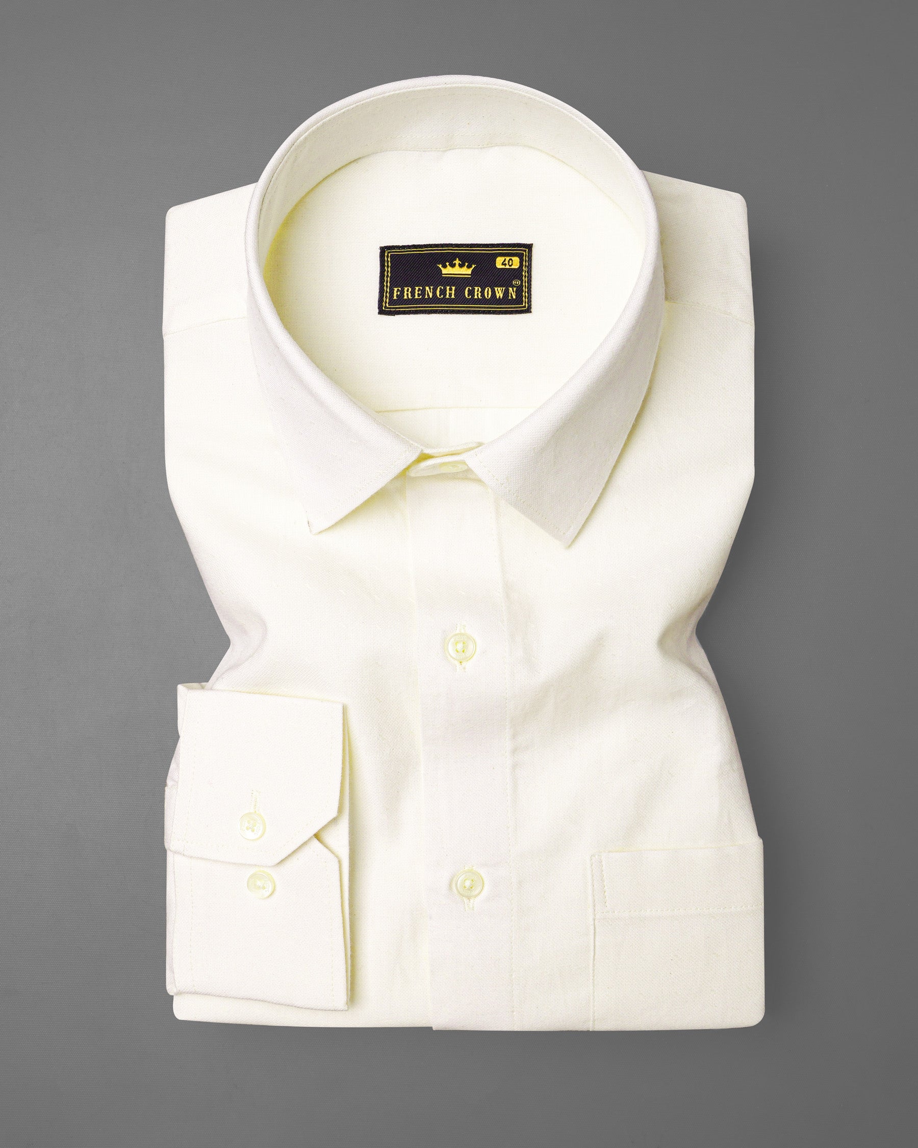 Merino Cream Dobby Textured Premium Giza Cotton Shirt 6787-38,6787-38,6787-39,6787-39,6787-40,6787-40,6787-42,6787-42,6787-44,6787-44,6787-46,6787-46,6787-48,6787-48,6787-50,6787-50,6787-52,6787-52