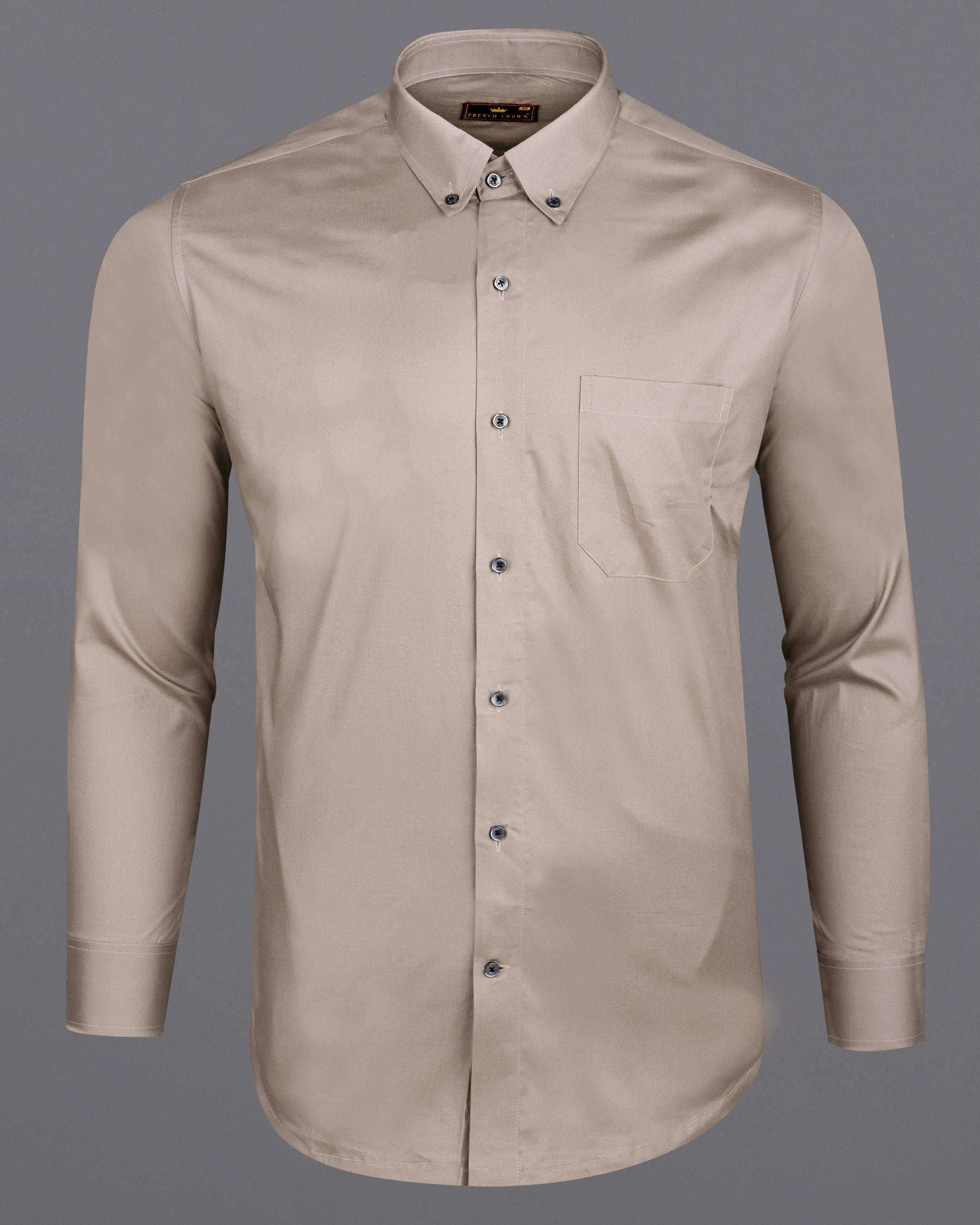 Soft Amber Premium Cotton Shirt