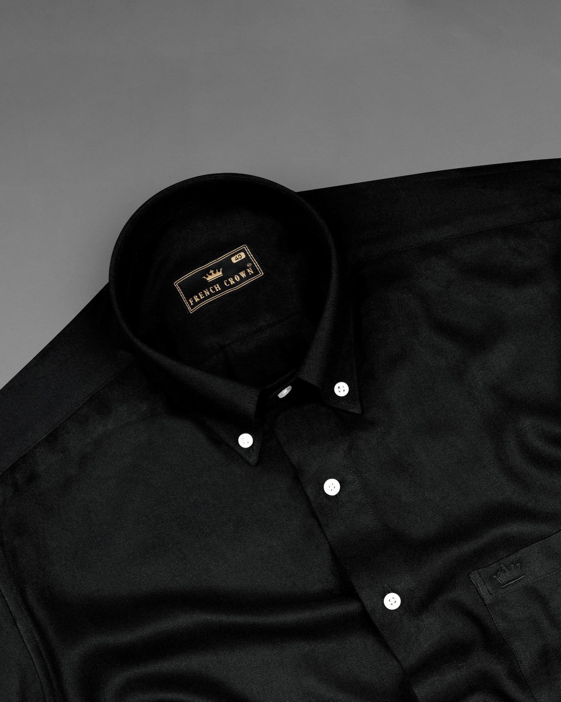 Jade Black Premium Cotton Shirt 6842-BD-38,6842-BD-38,6842-BD-39,6842-BD-39,6842-BD-40,6842-BD-40,6842-BD-42,6842-BD-42,6842-BD-44,6842-BD-44,6842-BD-46,6842-BD-46,6842-BD-48,6842-BD-48,6842-BD-50,6842-BD-50,6842-BD-52,6842-BD-52