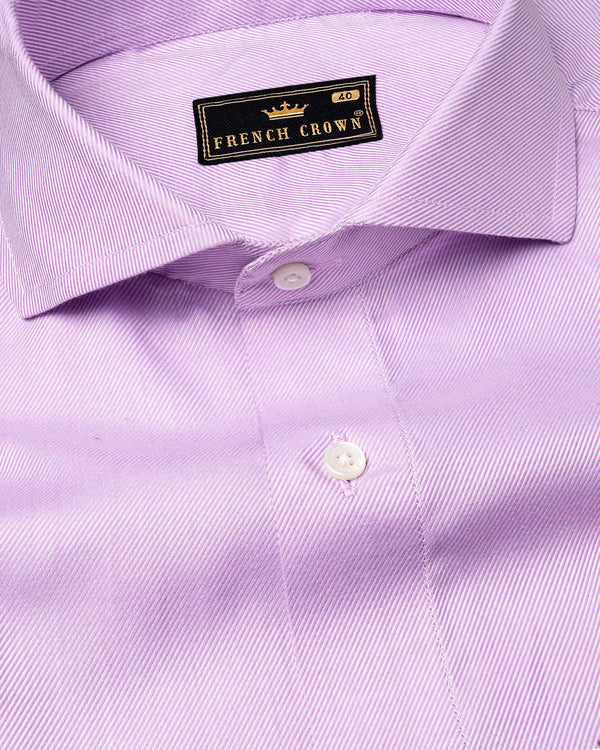 Pale Lilac Twill Premium Cotton Shirt 6939-CA-38,6939-CA-38,6939-CA-39,6939-CA-39,6939-CA-40,6939-CA-40,6939-CA-42,6939-CA-42,6939-CA-44,6939-CA-44,6939-CA-46,6939-CA-46,6939-CA-48,6939-CA-48,6939-CA-50,6939-CA-50,6939-CA-52,6939-CA-52