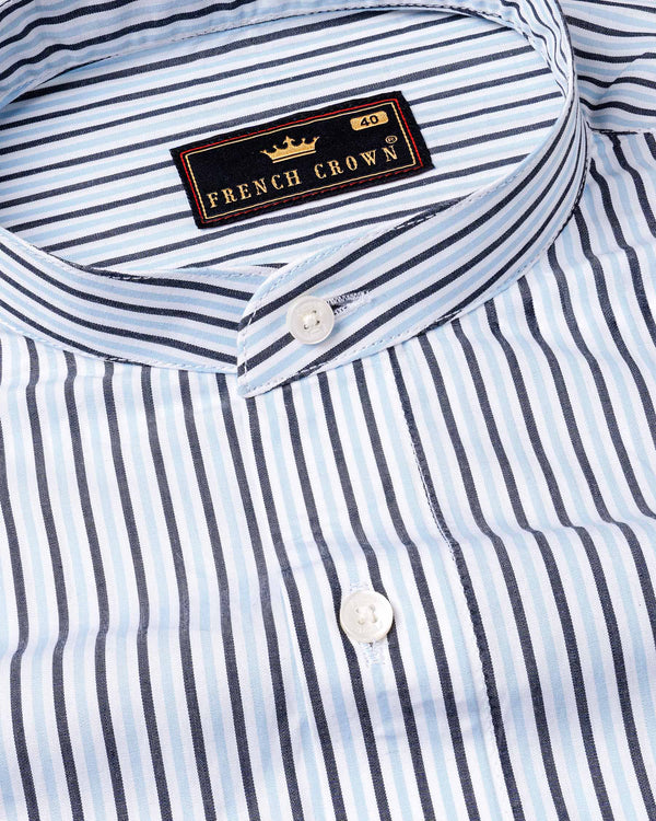 Periwinkle Blue Striped Premium Cotton Shirt 6966-M-38,6966-M-38,6966-M-39,6966-M-39,6966-M-40,6966-M-40,6966-M-42,6966-M-42,6966-M-44,6966-M-44,6966-M-46,6966-M-46,6966-M-48,6966-M-48,6966-M-50,6966-M-50,6966-M-52,6966-M-52