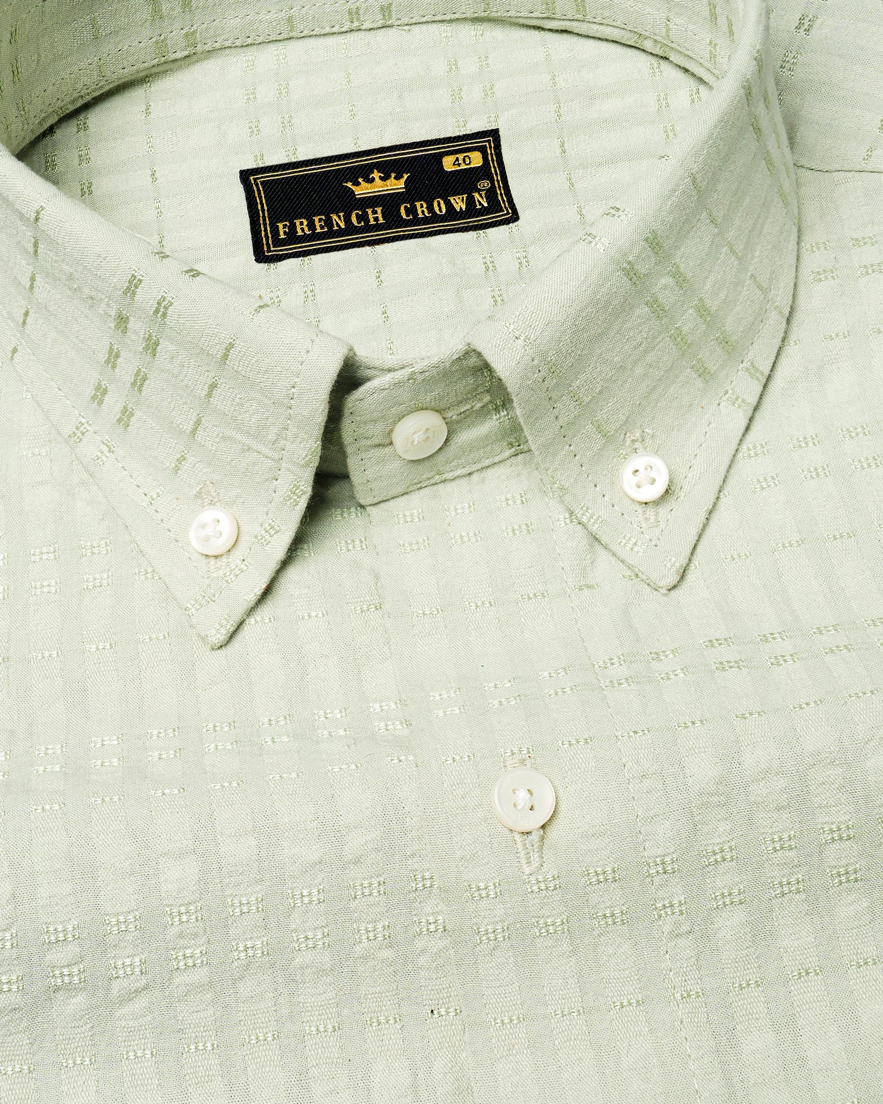Pearl Bush with Pale Oyster Striped Seersucker Giza Cotton Shirt 7013-BD-38,7013-BD-38,7013-BD-39,7013-BD-39,7013-BD-40,7013-BD-40,7013-BD-42,7013-BD-42,7013-BD-44,7013-BD-44,7013-BD-46,7013-BD-46,7013-BD-48,7013-BD-48,7013-BD-50,7013-BD-50,7013-BD-52,7013-BD-52 