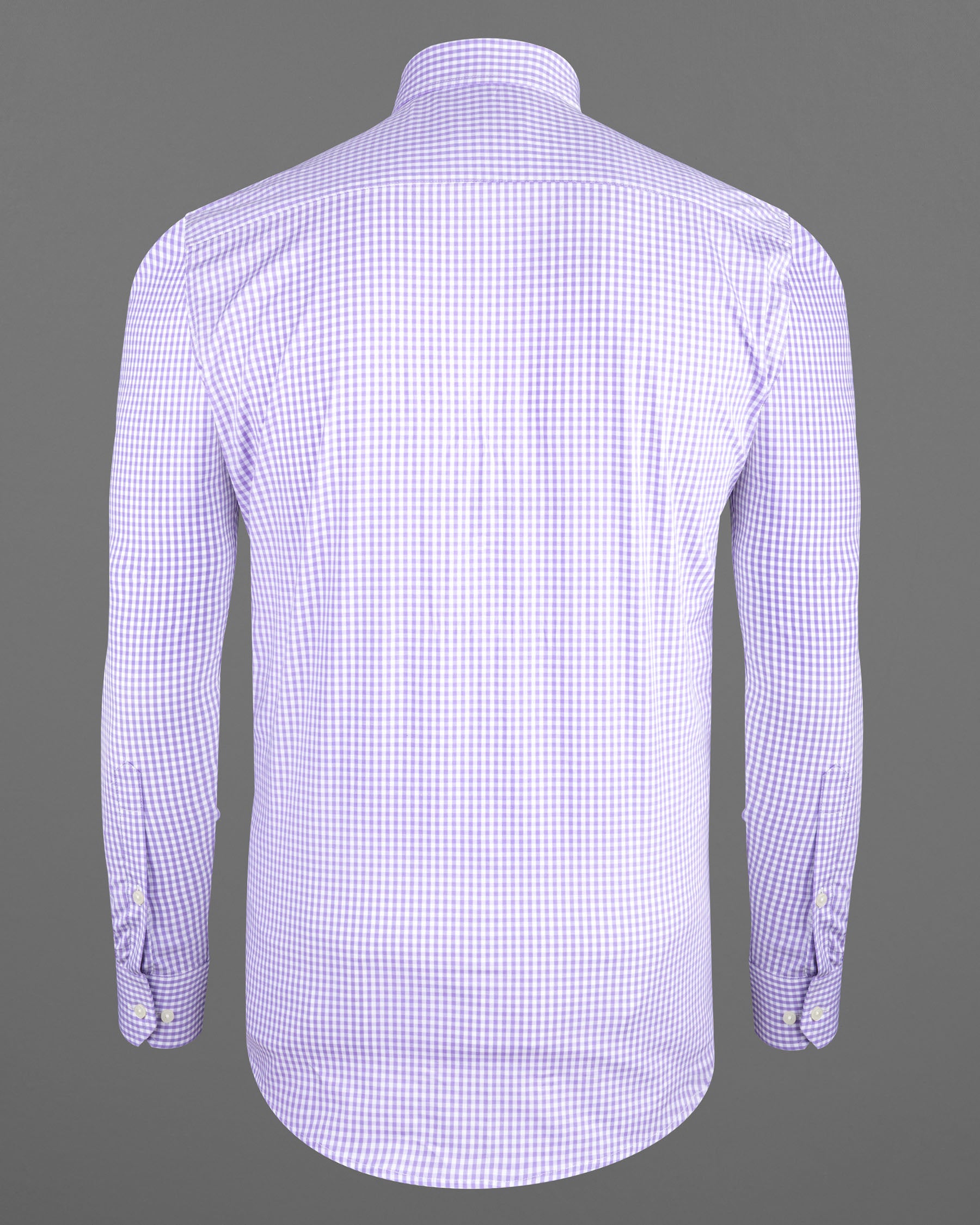 Thistle Lilac Checked Premium Cotton Shirt 7019-38, 7019-H-38, 7019-39, 7019-H-39, 7019-40, 7019-H-40, 7019-42, 7019-H-42, 7019-44, 7019-H-44, 7019-46, 7019-H-46, 7019-48, 7019-H-48, 7019-50, 7019-H-50, 7019-52, 7019-H-52