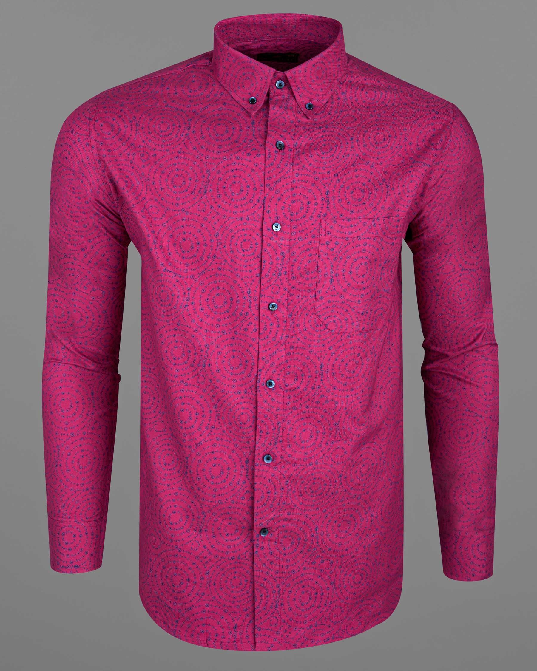 Hibiscus Red and Violent Circular Designed Royal Oxford Shirt 7055-BD-BLE-38, 7055-BD-BLE-H-38, 7055-BD-BLE-39, 7055-BD-BLE-H-39, 7055-BD-BLE-40, 7055-BD-BLE-H-40, 7055-BD-BLE-42, 7055-BD-BLE-H-42, 7055-BD-BLE-44, 7055-BD-BLE-H-44, 7055-BD-BLE-46, 7055-BD-BLE-H-46, 7055-BD-BLE-48, 7055-BD-BLE-H-48, 7055-BD-BLE-50, 7055-BD-BLE-H-50, 7055-BD-BLE-52, 7055-BD-BLE-H-52