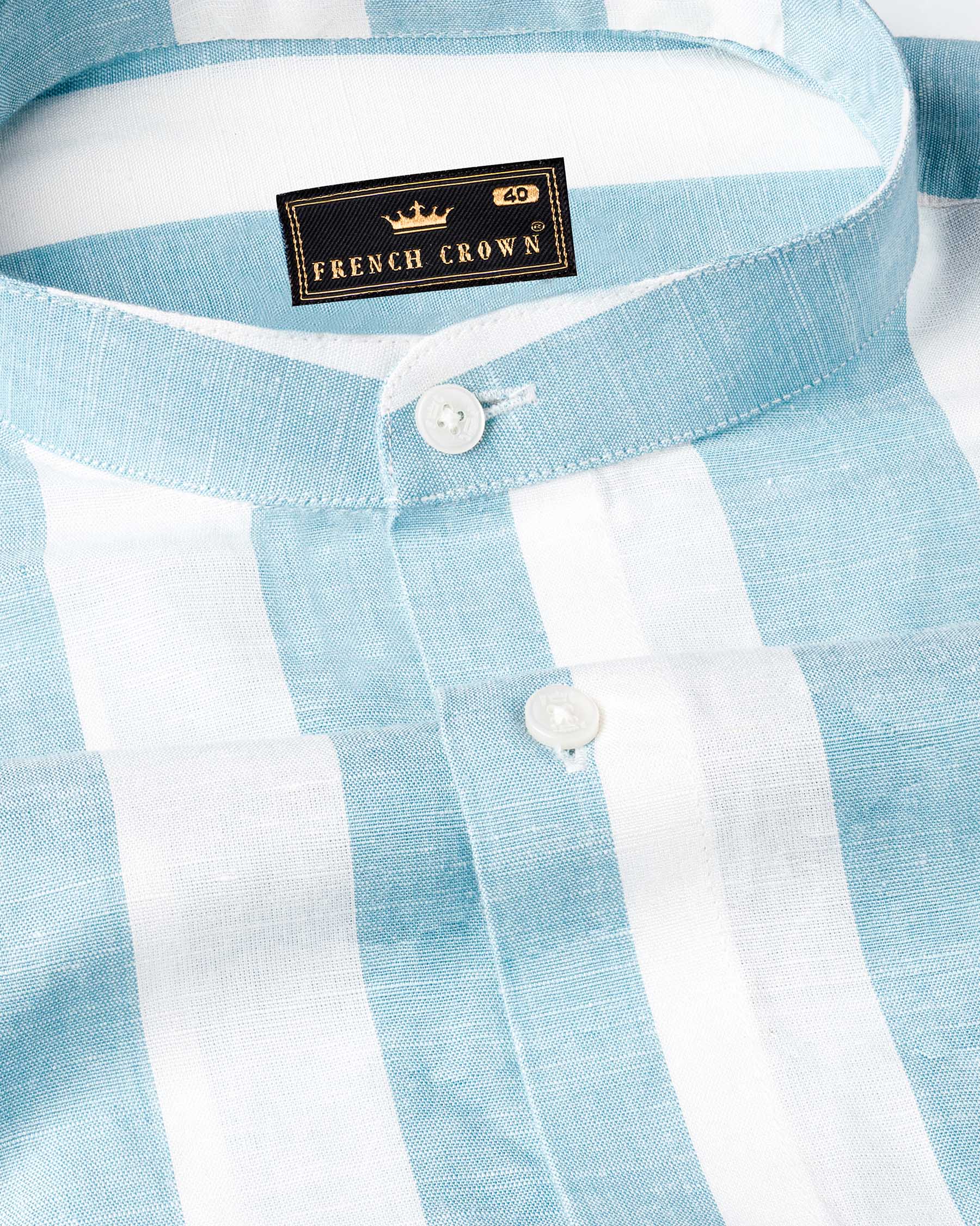 Bright White And Regent St Blue Luxurious Linen Shirt 7109-M-38,7109-M-38,7109-M-39,7109-M-39,7109-M-40,7109-M-40,7109-M-42,7109-M-42,7109-M-44,7109-M-44,7109-M-46,7109-M-46,7109-M-48,7109-M-48,7109-M-50,7109-M-50,7109-M-52,7109-M-52