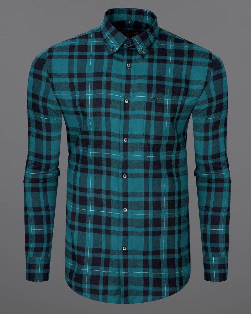Deep Aqua and Cinder Plaid Flannel Shirt 7150-BD-BLK-38, 7150-BD-BLK-H-38, 7150-BD-BLK-39, 7150-BD-BLK-H-39, 7150-BD-BLK-40, 7150-BD-BLK-H-40, 7150-BD-BLK-42, 7150-BD-BLK-H-42, 7150-BD-BLK-44, 7150-BD-BLK-H-44, 7150-BD-BLK-46, 7150-BD-BLK-H-46, 7150-BD-BLK-48, 7150-BD-BLK-H-48, 7150-BD-BLK-50, 7150-BD-BLK-H-50, 7150-BD-BLK-52, 7150-BD-BLK-H-52