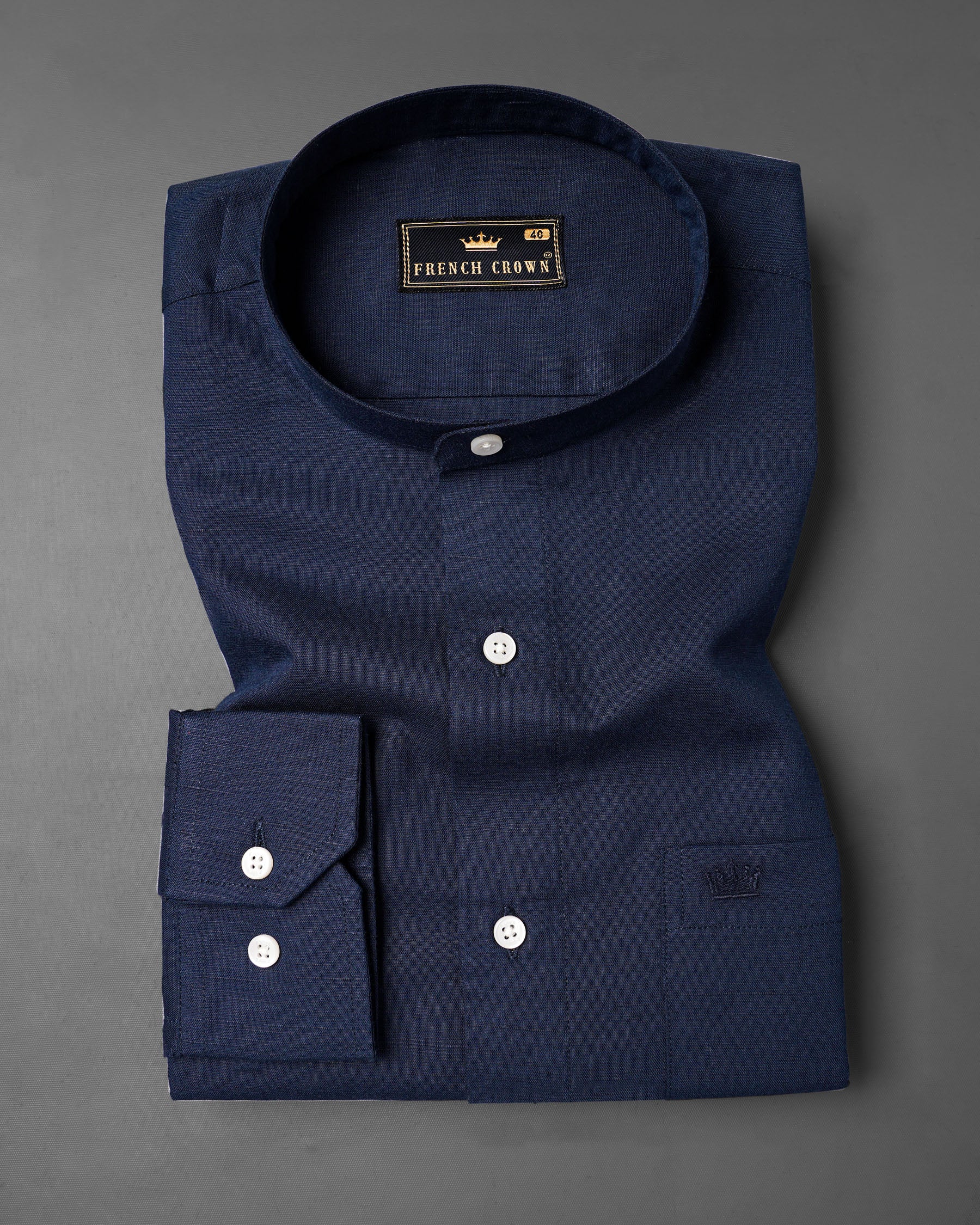 Thunder Blue Luxurious Linen Shirt 7195-M-38,7195-M-H-38,7195-M-39,7195-M-H-39,7195-M-40,7195-M-H-40,7195-M-42,7195-M-H-42,7195-M-44,7195-M-H-44,7195-M-46,7195-M-H-46,7195-M-48,7195-M-H-48,7195-M-50,7195-M-H-50,7195-M-52,7195-M-H-52