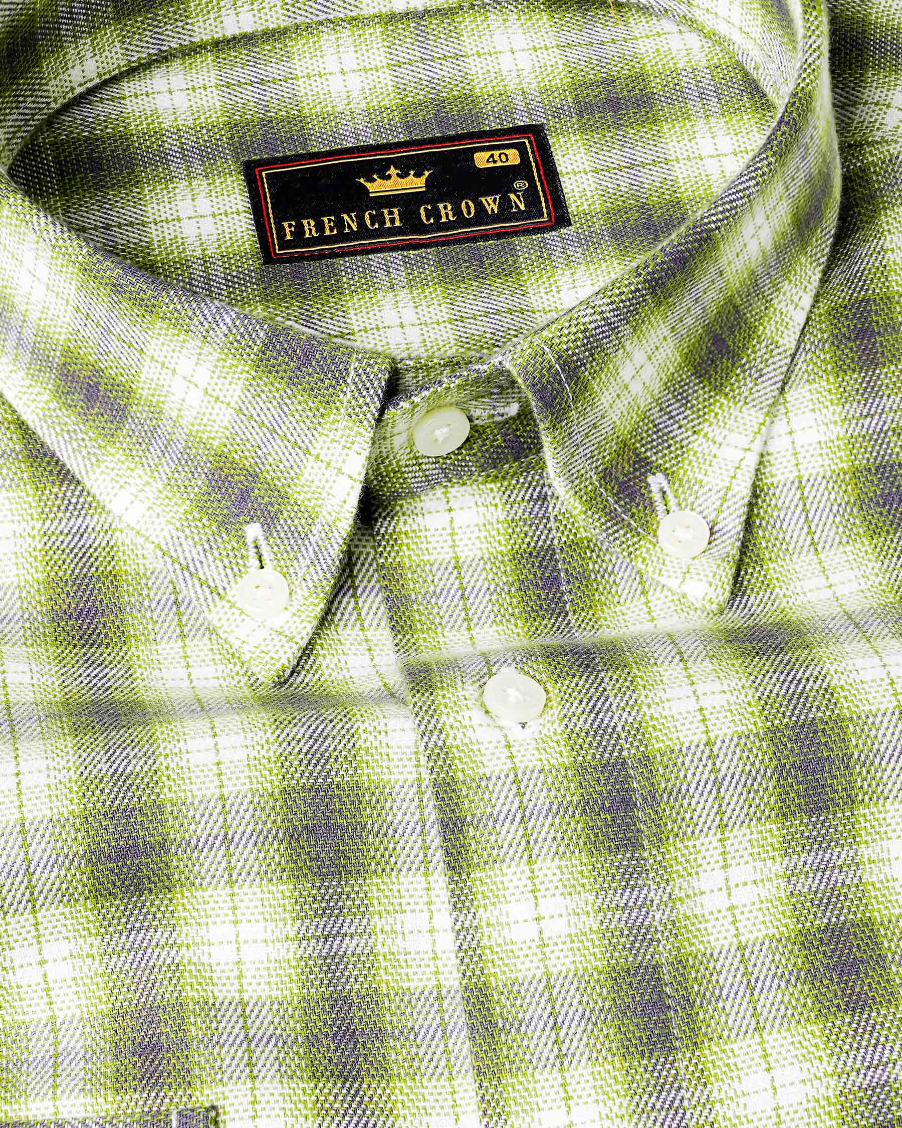 Wild Willow Green Plaid Royal Oxford Overshirt/Shacket