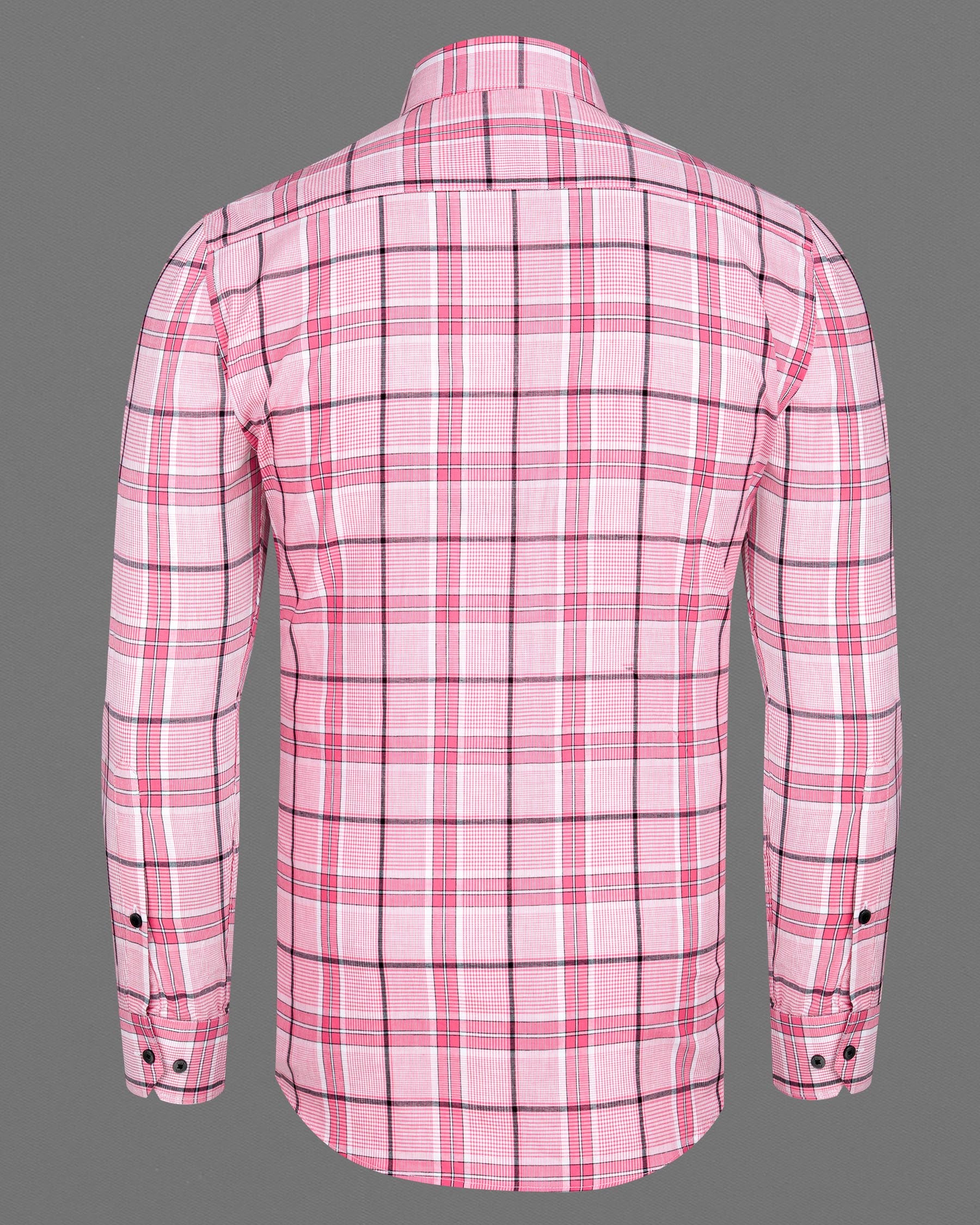 Deep Blush Pink Plaid Premium Cotton Shirt 7246-BLK-38, 7246-BLK-H-38, 7246-BLK-39, 7246-BLK-H-39, 7246-BLK-40, 7246-BLK-H-40, 7246-BLK-42, 7246-BLK-H-42, 7246-BLK-44, 7246-BLK-H-44, 7246-BLK-46, 7246-BLK-H-46, 7246-BLK-48, 7246-BLK-H-48, 7246-BLK-50, 7246-BLK-H-50, 7246-BLK-52, 7246-BLK-H-52