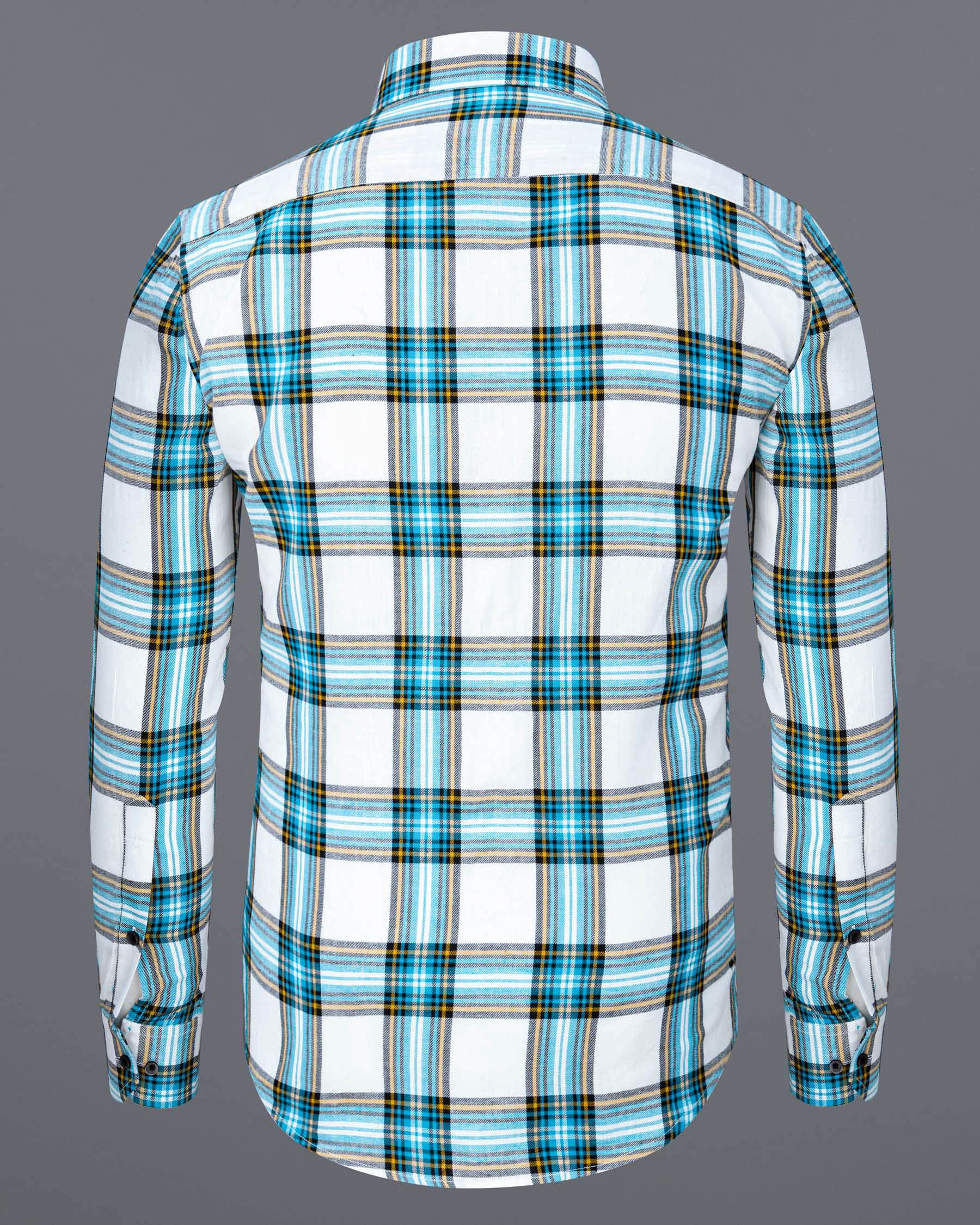 Minsk Brown Casual Checks-Plaid Premium Cotton Button-Down Shirt For Men. -  Snitch Shirts