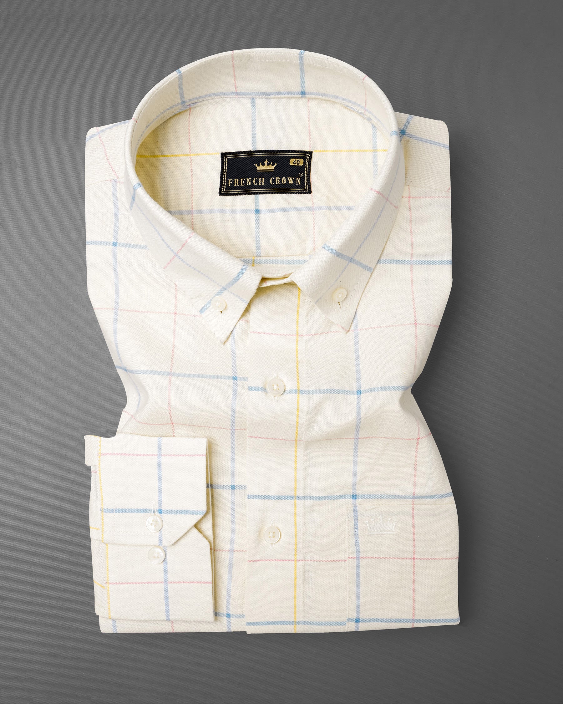 Merino Windowpane Royal Oxford Shirt 7358-BD-38, 7358-BD-H-38, 7358-BD-39, 7358-BD-H-39, 7358-BD-40, 7358-BD-H-40, 7358-BD-42, 7358-BD-H-42, 7358-BD-44, 7358-BD-H-44, 7358-BD-46, 7358-BD-H-46, 7358-BD-48, 7358-BD-H-48, 7358-BD-50, 7358-BD-H-50, 7358-BD-52, 7358-BD-H-52