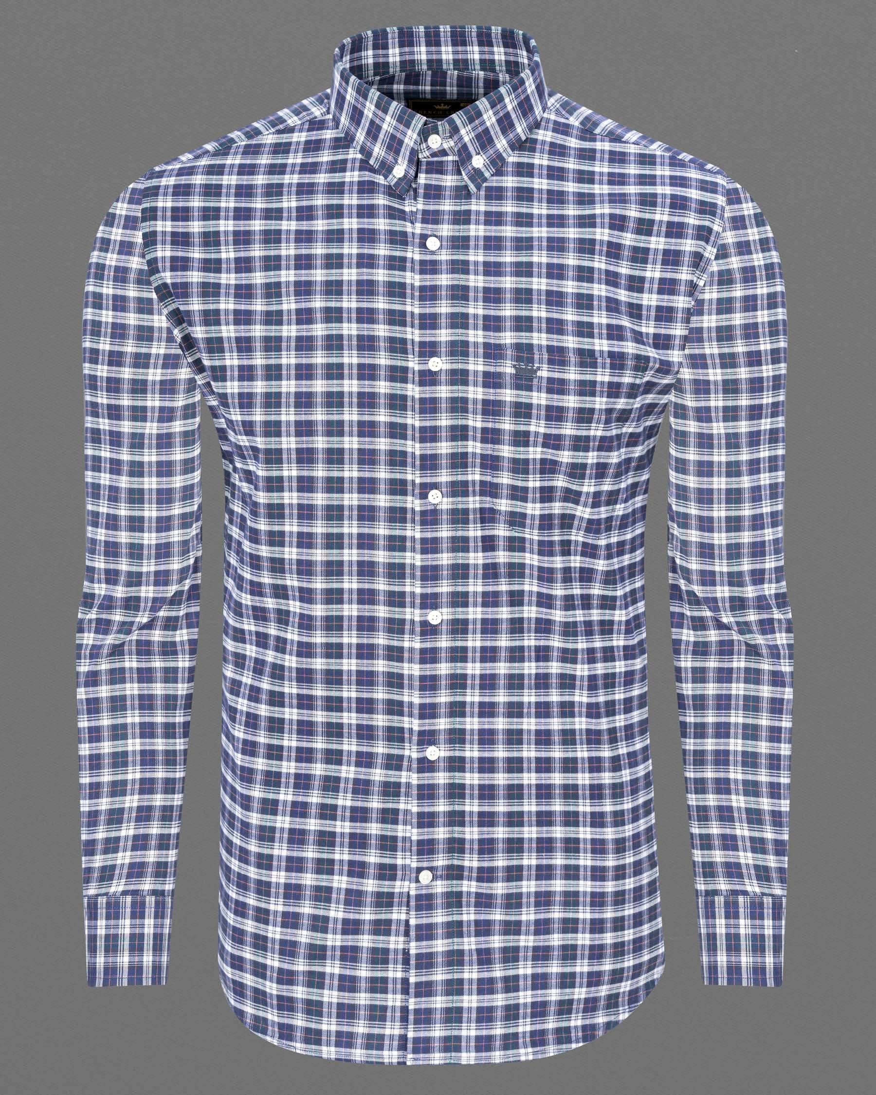 Minsk Brown Casual Checks-Plaid Premium Cotton Button-Down Shirt For Men. -  Snitch Shirts