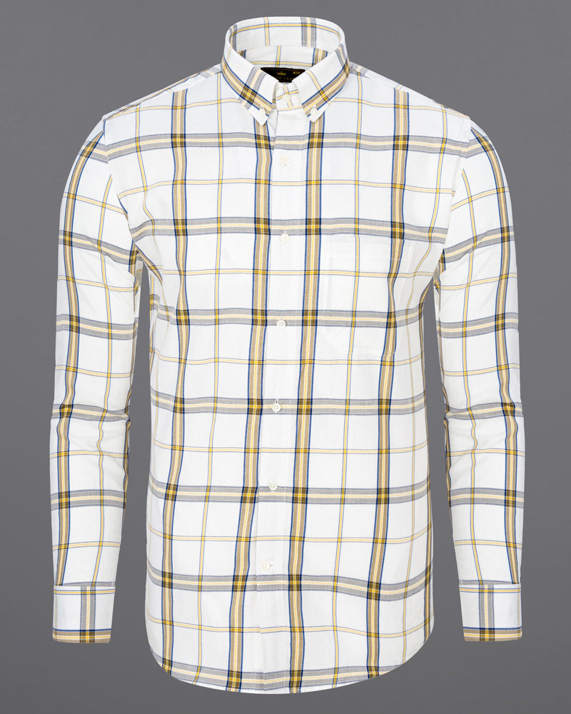 off White Plaid Dobby Textured Premium Giza Cotton Shirt 7417-BD-38,7417-BD-38,7417-BD-39,7417-BD-39,7417-BD-40,7417-BD-40,7417-BD-42,7417-BD-42,7417-BD-44,7417-BD-44,7417-BD-46,7417-BD-46,7417-BD-48,7417-BD-48,7417-BD-50,7417-BD-50,7417-BD-52,7417-BD-52