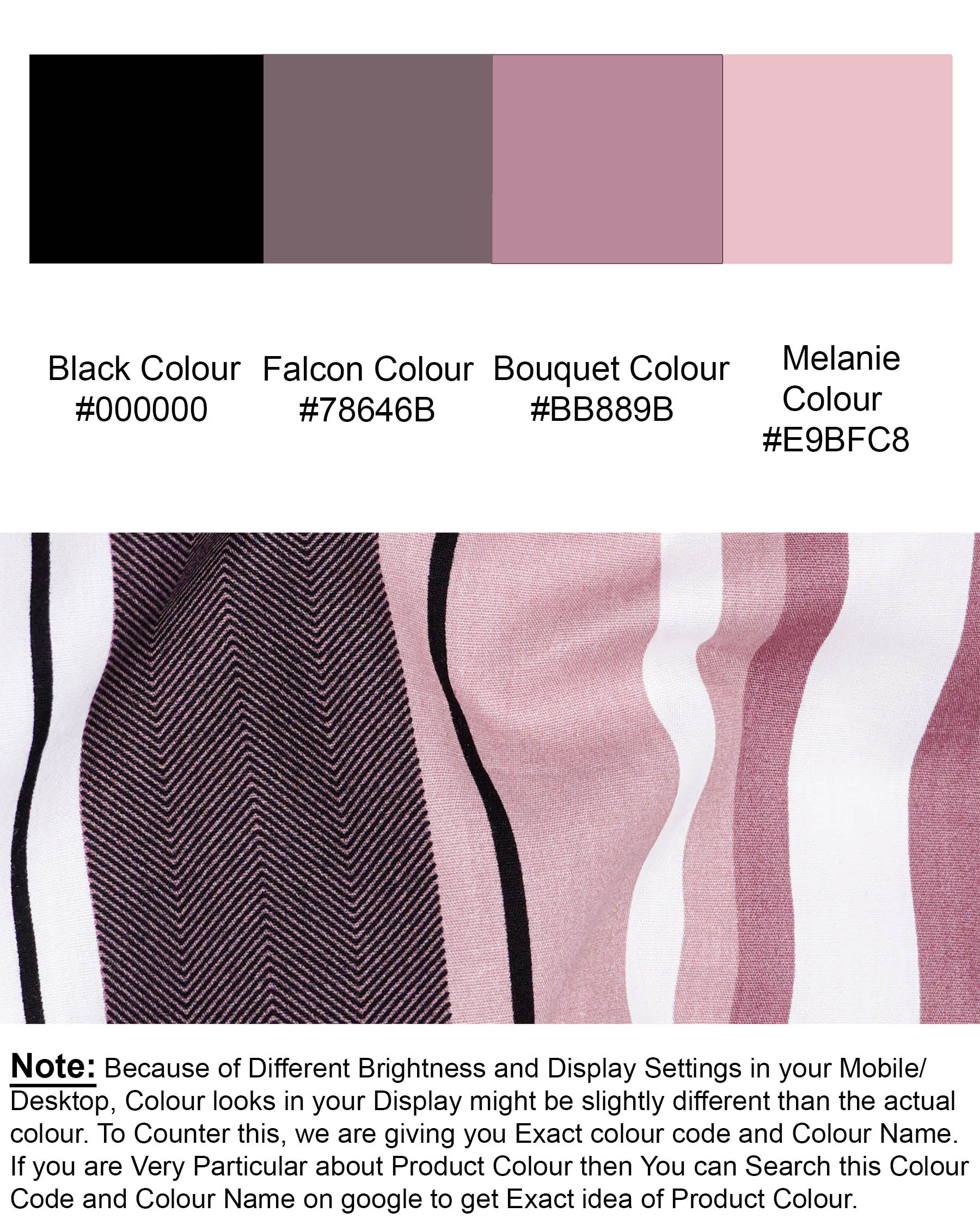 Bouquet with Melaine Pink Striped Premium Cotton Shirt 7420-38,7420-38,7420-39,7420-39,7420-40,7420-40,7420-42,7420-42,7420-44,7420-44,7420-46,7420-46,7420-48,7420-48,7420-50,7420-50,7420-52,7420-52