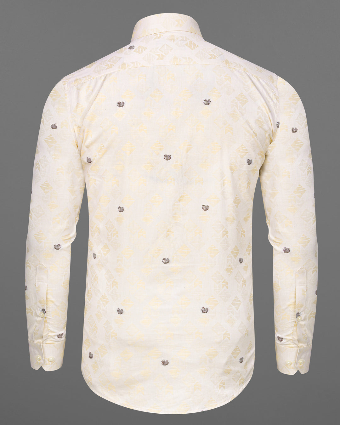 Purple and White Textured Jacquard Weave Classic Custom Shirt 100c 70+80/2*70 Saq013a main image 0