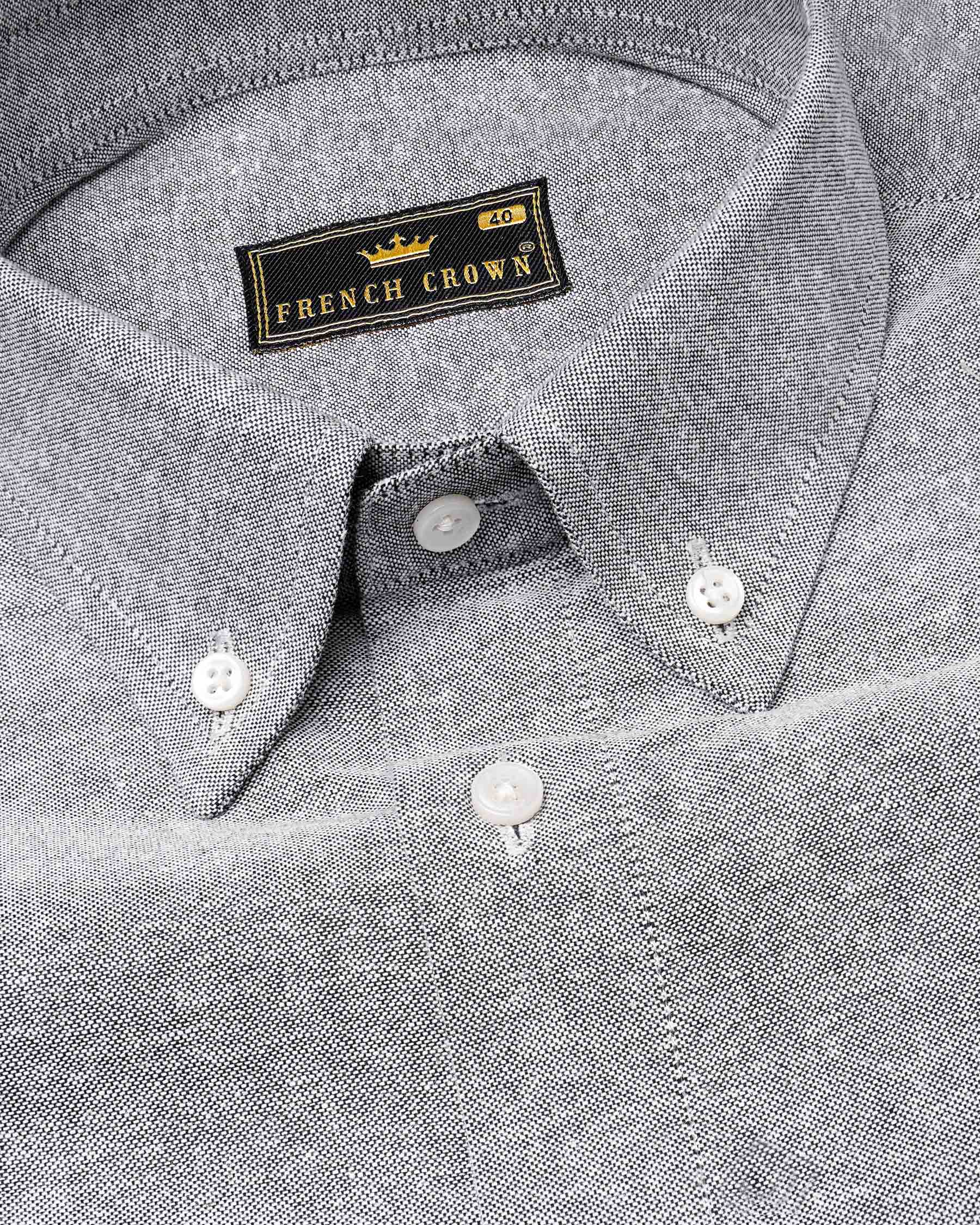 Metallic Nickel Gray Royal Oxford Shirt 7436-BD-38,7436-BD-38,7436-BD-39,7436-BD-39,7436-BD-40,7436-BD-40,7436-BD-42,7436-BD-42,7436-BD-44,7436-BD-44,7436-BD-46,7436-BD-46,7436-BD-48,7436-BD-48,7436-BD-50,7436-BD-50,7436-BD-52,7436-BD-52