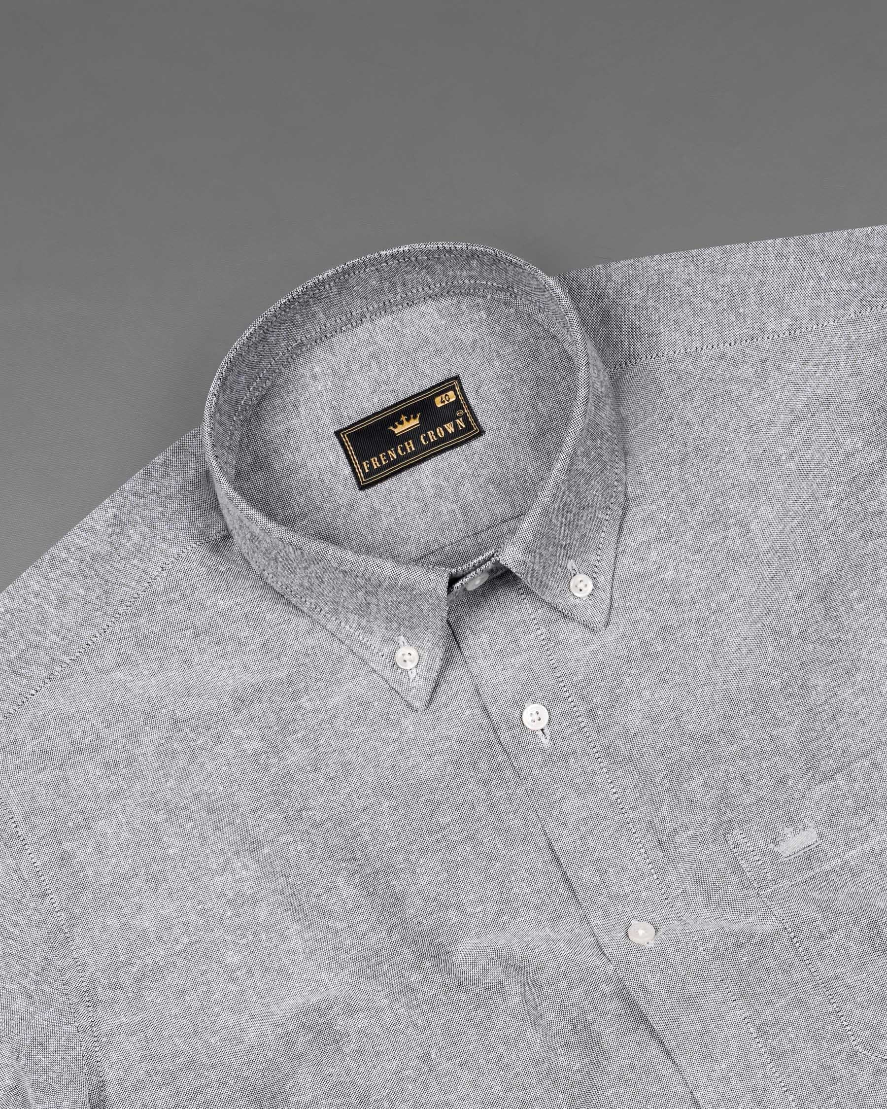 Metallic Nickel Gray Royal Oxford Shirt 7436-BD-38,7436-BD-38,7436-BD-39,7436-BD-39,7436-BD-40,7436-BD-40,7436-BD-42,7436-BD-42,7436-BD-44,7436-BD-44,7436-BD-46,7436-BD-46,7436-BD-48,7436-BD-48,7436-BD-50,7436-BD-50,7436-BD-52,7436-BD-52