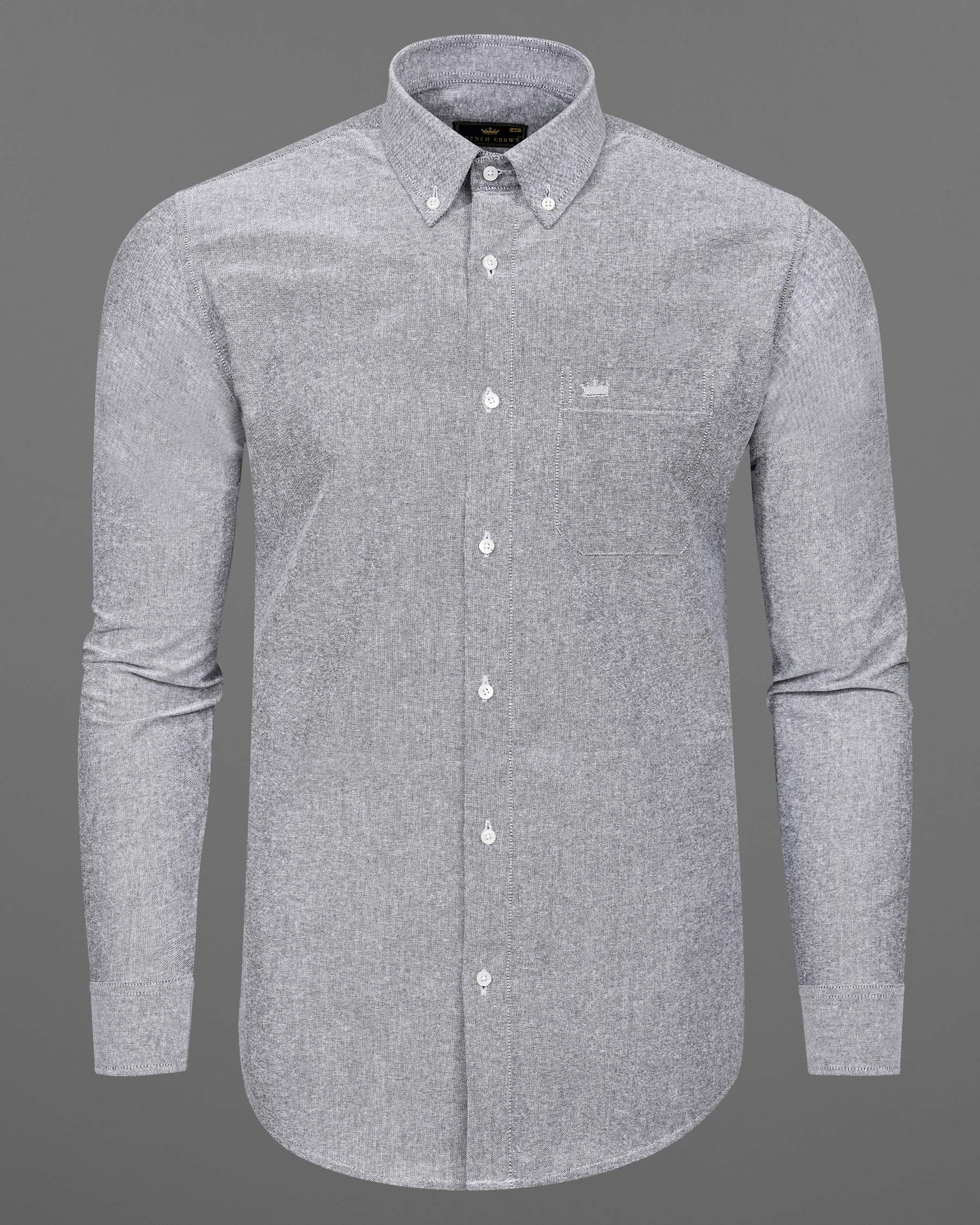 Metallic Nickel Gray Royal Oxford Shirt 7436-BD-38,7436-BD-38,7436-BD-39,7436-BD-39,7436-BD-40,7436-BD-40,7436-BD-42,7436-BD-42,7436-BD-44,7436-BD-44,7436-BD-46,7436-BD-46,7436-BD-48,7436-BD-48,7436-BD-50,7436-BD-50,7436-BD-52,7436-BD-52