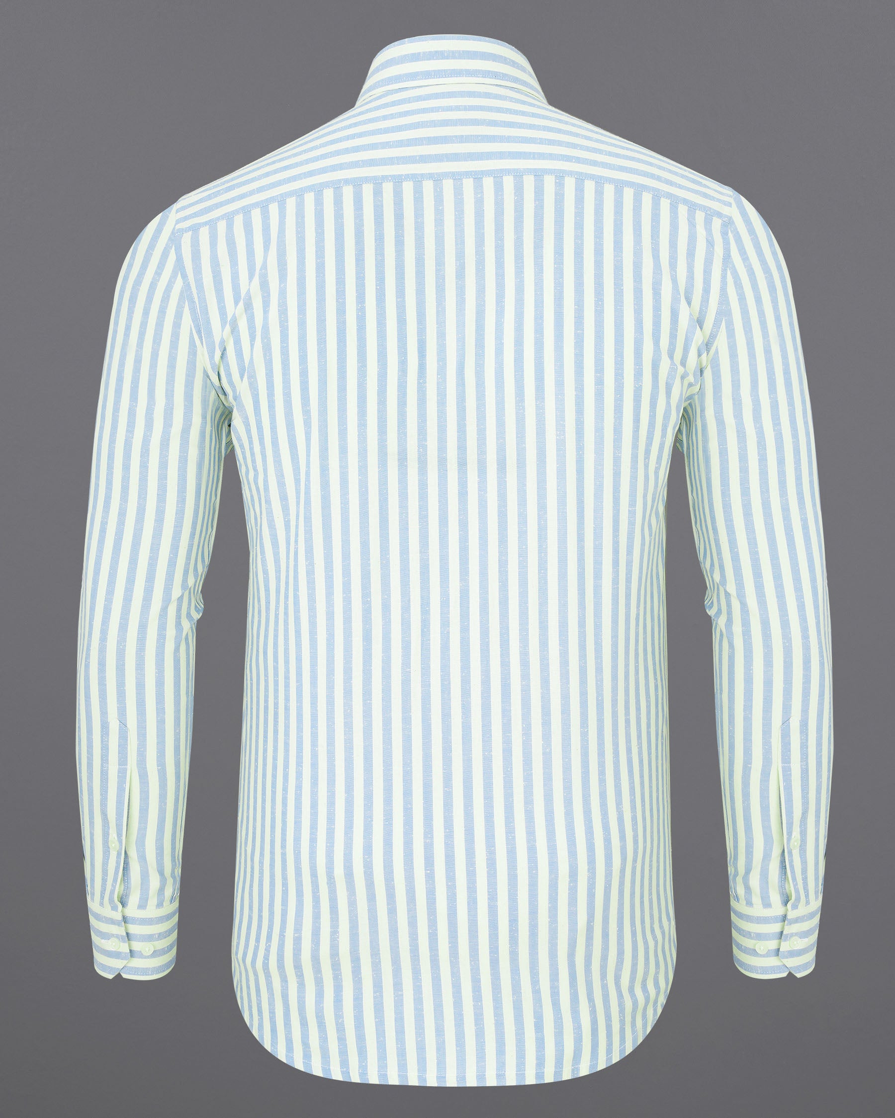 Geyser Blue and off White Striped Luxurious Linen Shirt  7456-BD-38, 7456-BD-H-38, 7456-BD-39, 7456-BD-H-39, 7456-BD-40, 7456-BD-H-40, 7456-BD-42, 7456-BD-H-42, 7456-BD-44, 7456-BD-H-44, 7456-BD-46, 7456-BD-H-46, 7456-BD-48, 7456-BD-H-48, 7456-BD-50, 7456-BD-H-50, 7456-BD-52, 7456-BD-H-52