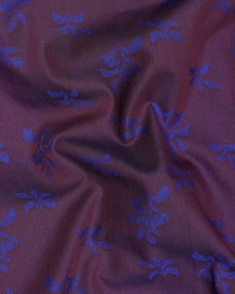 Matterhorn Purple with Scampi Blue Jacquard Textured Premium Giza Cotton Shirt 7464-CA-BLE-38, 7464-CA-BLE-H-38, 7464-CA-BLE-39, 7464-CA-BLE-H-39, 7464-CA-BLE-40, 7464-CA-BLE-H-40, 7464-CA-BLE-42, 7464-CA-BLE-H-42, 7464-CA-BLE-44, 7464-CA-BLE-H-44, 7464-CA-BLE-46, 7464-CA-BLE-H-46, 7464-CA-BLE-48, 7464-CA-BLE-H-48, 7464-CA-BLE-50, 7464-CA-BLE-H-50, 7464-CA-BLE-52, 7464-CA-BLE-H-52