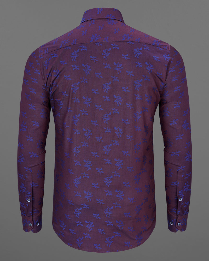 Matterhorn Purple with Scampi Blue Jacquard Textured Premium Giza Cotton Shirt 7464-CA-BLE-38, 7464-CA-BLE-H-38, 7464-CA-BLE-39, 7464-CA-BLE-H-39, 7464-CA-BLE-40, 7464-CA-BLE-H-40, 7464-CA-BLE-42, 7464-CA-BLE-H-42, 7464-CA-BLE-44, 7464-CA-BLE-H-44, 7464-CA-BLE-46, 7464-CA-BLE-H-46, 7464-CA-BLE-48, 7464-CA-BLE-H-48, 7464-CA-BLE-50, 7464-CA-BLE-H-50, 7464-CA-BLE-52, 7464-CA-BLE-H-52