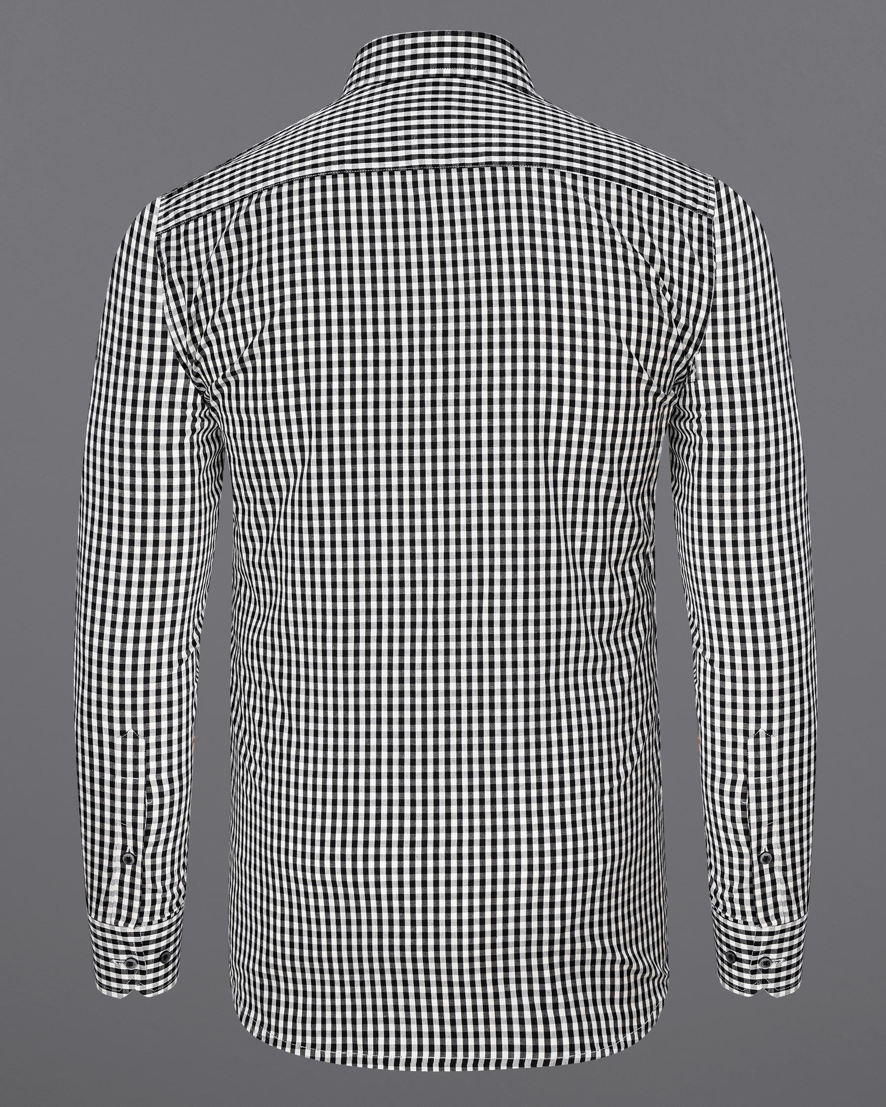 Jade Black and White Gingham Premium Cotton Shirt 7468-BD-BLK-38, 7468-BD-BLK-H-38, 7468-BD-BLK-39, 7468-BD-BLK-H-39, 7468-BD-BLK-40, 7468-BD-BLK-H-40, 7468-BD-BLK-42, 7468-BD-BLK-H-42, 7468-BD-BLK-44, 7468-BD-BLK-H-44, 7468-BD-BLK-46, 7468-BD-BLK-H-46, 7468-BD-BLK-48, 7468-BD-BLK-H-48, 7468-BD-BLK-50, 7468-BD-BLK-H-50, 7468-BD-BLK-52, 7468-BD-BLK-H-52