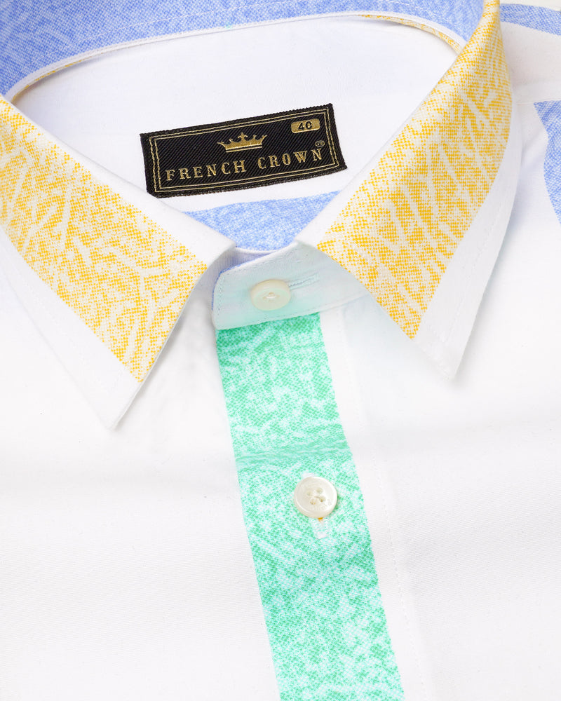Bright White Multicolour Striped Heavyweight Royal Oxford Shirt  7469-38, 7469-H-38, 7469-39, 7469-H-39, 7469-40, 7469-H-40, 7469-42, 7469-H-42, 7469-44, 7469-H-44, 7469-46, 7469-H-46, 7469-48, 7469-H-48, 7469-50, 7469-H-50, 7469-52, 7469-H-52