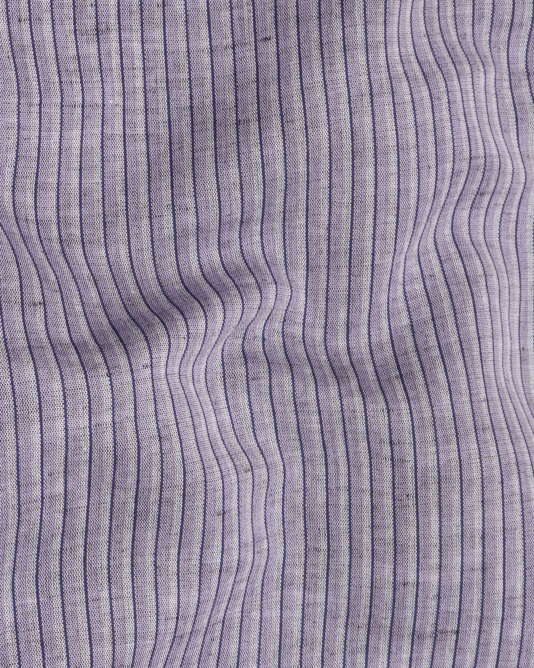 Venus Purple Pinstriped Luxurious Linen Shirt 7473-BLE-38, 7473-BLE-H-38, 7473-BLE-39, 7473-BLE-H-39, 7473-BLE-40, 7473-BLE-H-40, 7473-BLE-42, 7473-BLE-H-42, 7473-BLE-44, 7473-BLE-H-44, 7473-BLE-46, 7473-BLE-H-46, 7473-BLE-48, 7473-BLE-H-48, 7473-BLE-50, 7473-BLE-H-50, 7473-BLE-52, 7473-BLE-H-52