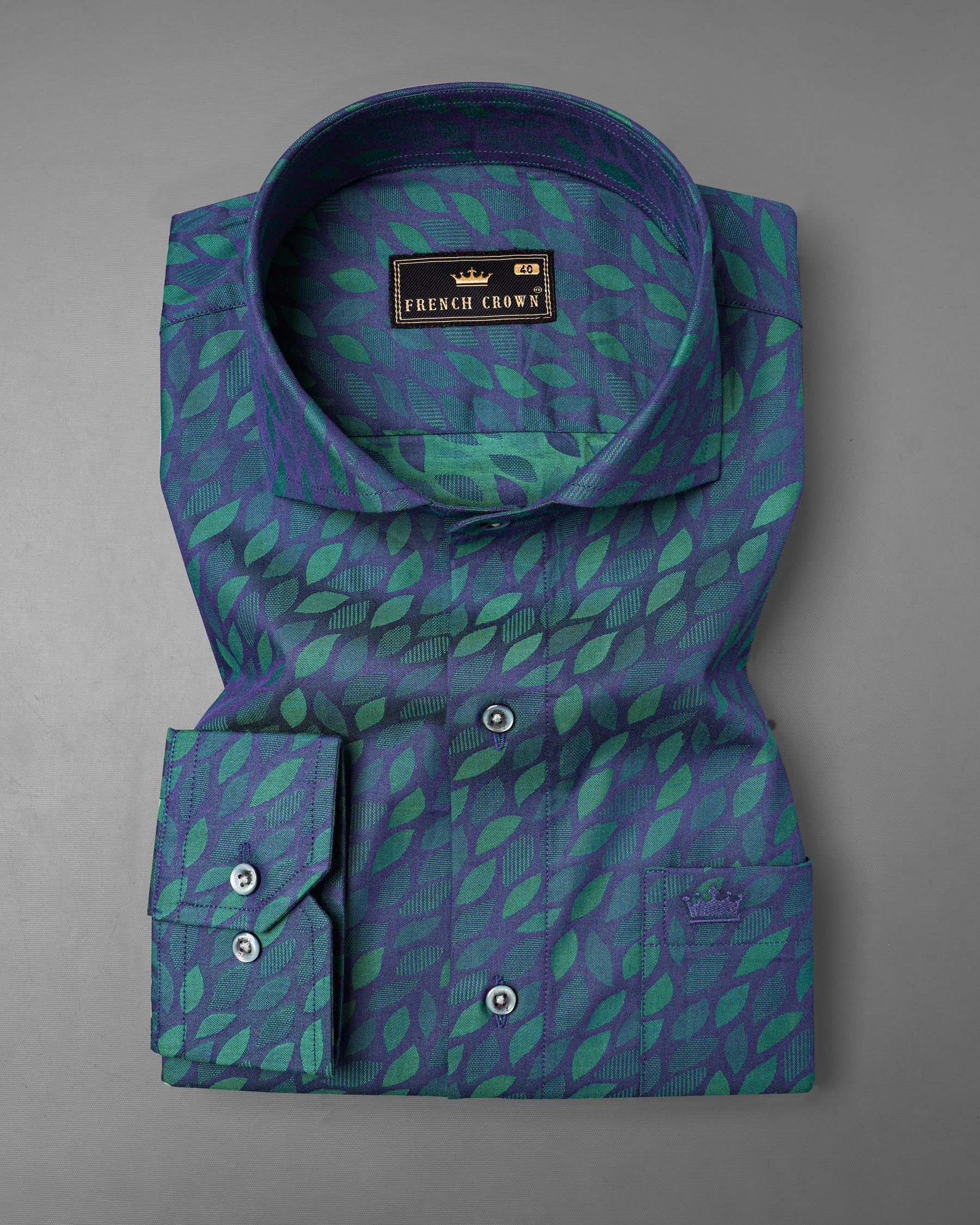 Twilight Blue Jacquard Textured Premium Giza Cotton Shirt 7479-CA-GR-38, 7479-CA-GR-H-38, 7479-CA-GR-39, 7479-CA-GR-H-39, 7479-CA-GR-40, 7479-CA-GR-H-40, 7479-CA-GR-42, 7479-CA-GR-H-42, 7479-CA-GR-44, 7479-CA-GR-H-44, 7479-CA-GR-46, 7479-CA-GR-H-46, 7479-CA-GR-48, 7479-CA-GR-H-48, 7479-CA-GR-50, 7479-CA-GR-H-50, 7479-CA-GR-52, 7479-CA-GR-H-52