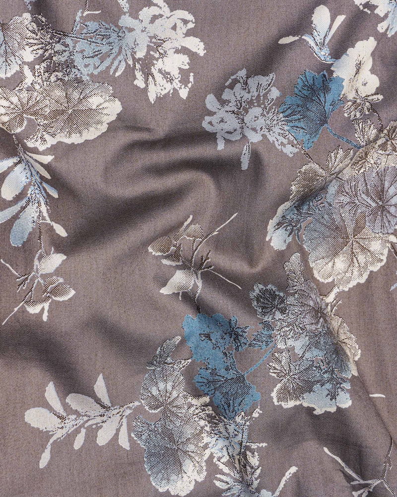Scorpion Floral Twill Textured Premium Cotton Shirt 7498-38, 7498-H-38, 7498-39, 7498-H-39, 7498-40, 7498-H-40, 7498-42, 7498-H-42, 7498-44, 7498-H-44, 7498-46, 7498-H-46, 7498-48, 7498-H-48, 7498-50, 7498-H-50, 7498-52, 7498-H-52