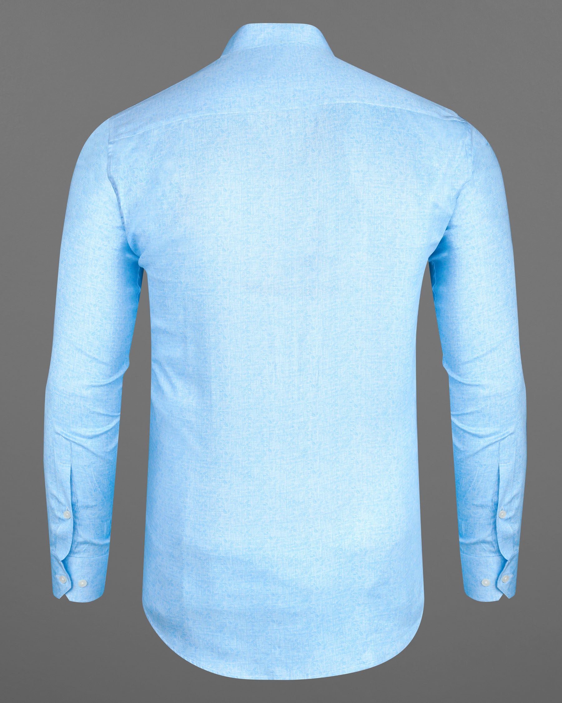 Pale Cornflower Blue Subtle Printed Super Soft Premium Cotton Shirt  7507-M-38, 7507-M-H-38, 7507-M-39, 7507-M-H-39, 7507-M-40, 7507-M-H-40, 7507-M-42, 7507-M-H-42, 7507-M-44, 7507-M-H-44, 7507-M-46, 7507-M-H-46, 7507-M-48, 7507-M-H-48, 7507-M-50, 7507-M-H-50, 7507-M-52, 7507-M-H-52