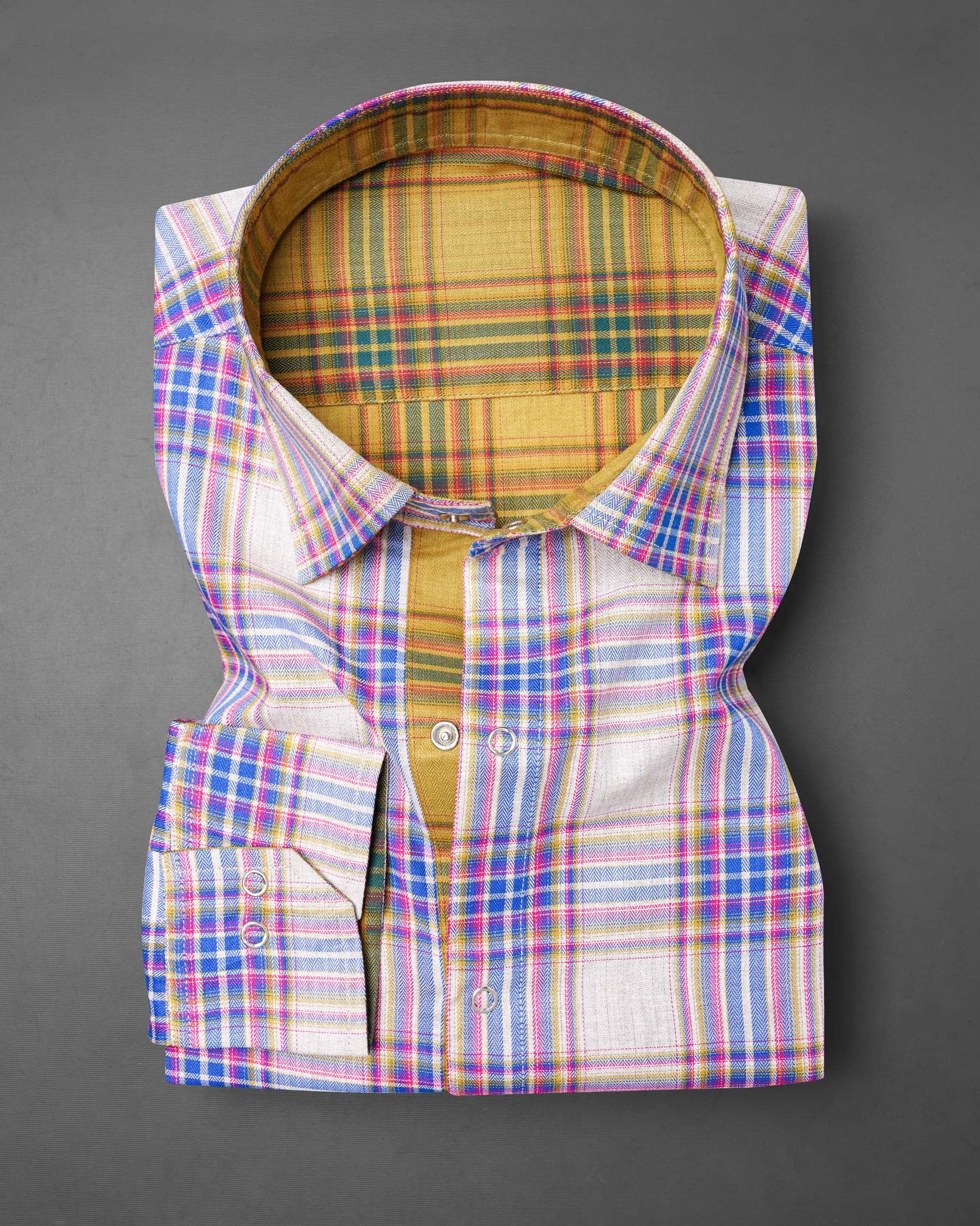 Taco Brown Plaid and Gainsboro Plaid Herringbone Reversible Shirt 7540-38, 7540-H-38, 7540-39, 7540-H-39, 7540-40, 7540-H-40, 7540-42, 7540-H-42, 7540-44, 7540-H-44, 7540-46, 7540-H-46, 7540-48, 7540-H-48, 7540-50, 7540-H-50, 7540-52, 7540-H-52