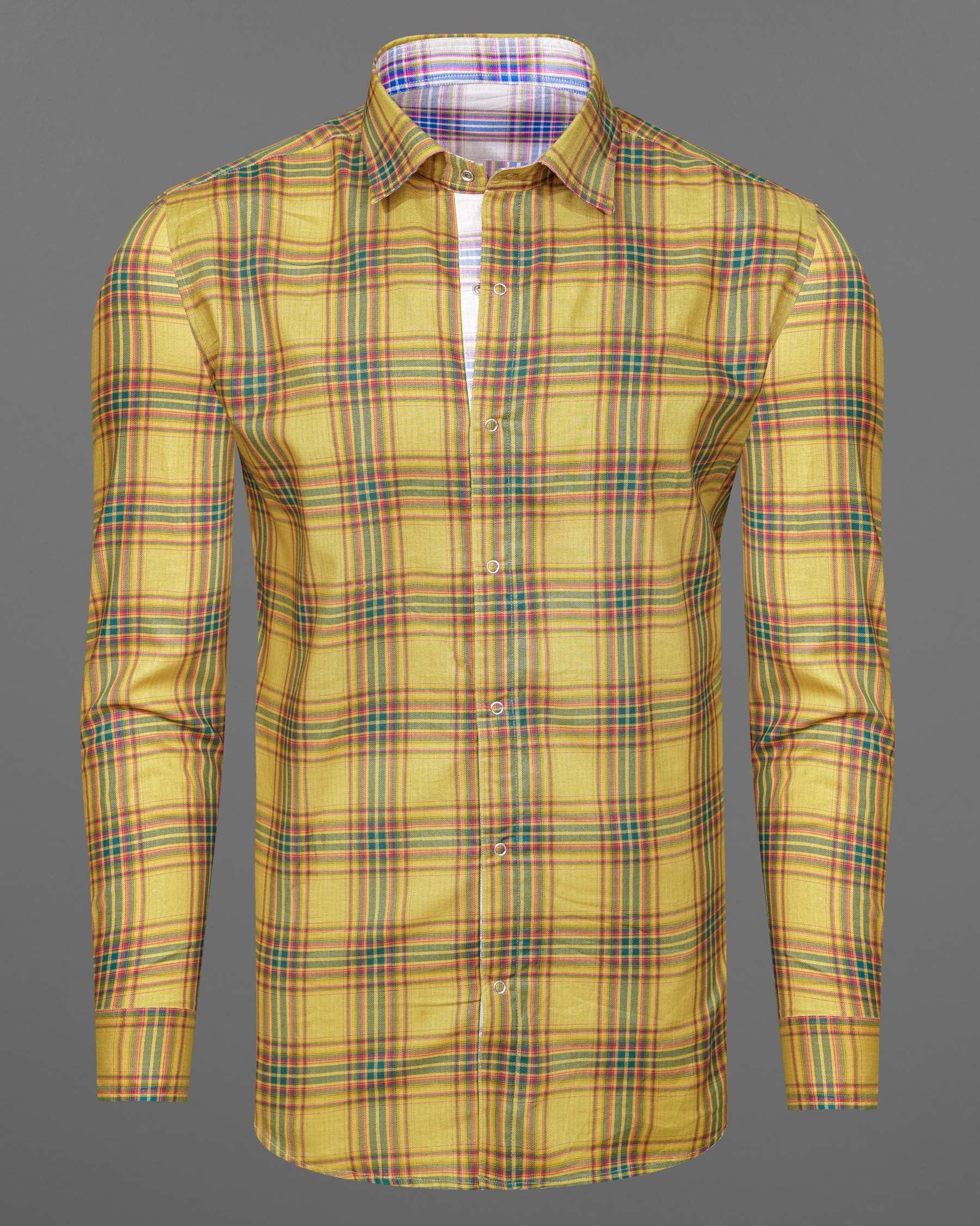 Taco Brown Plaid and Gainsboro Plaid Herringbone Reversible Shirt 7540-38, 7540-H-38, 7540-39, 7540-H-39, 7540-40, 7540-H-40, 7540-42, 7540-H-42, 7540-44, 7540-H-44, 7540-46, 7540-H-46, 7540-48, 7540-H-48, 7540-50, 7540-H-50, 7540-52, 7540-H-52