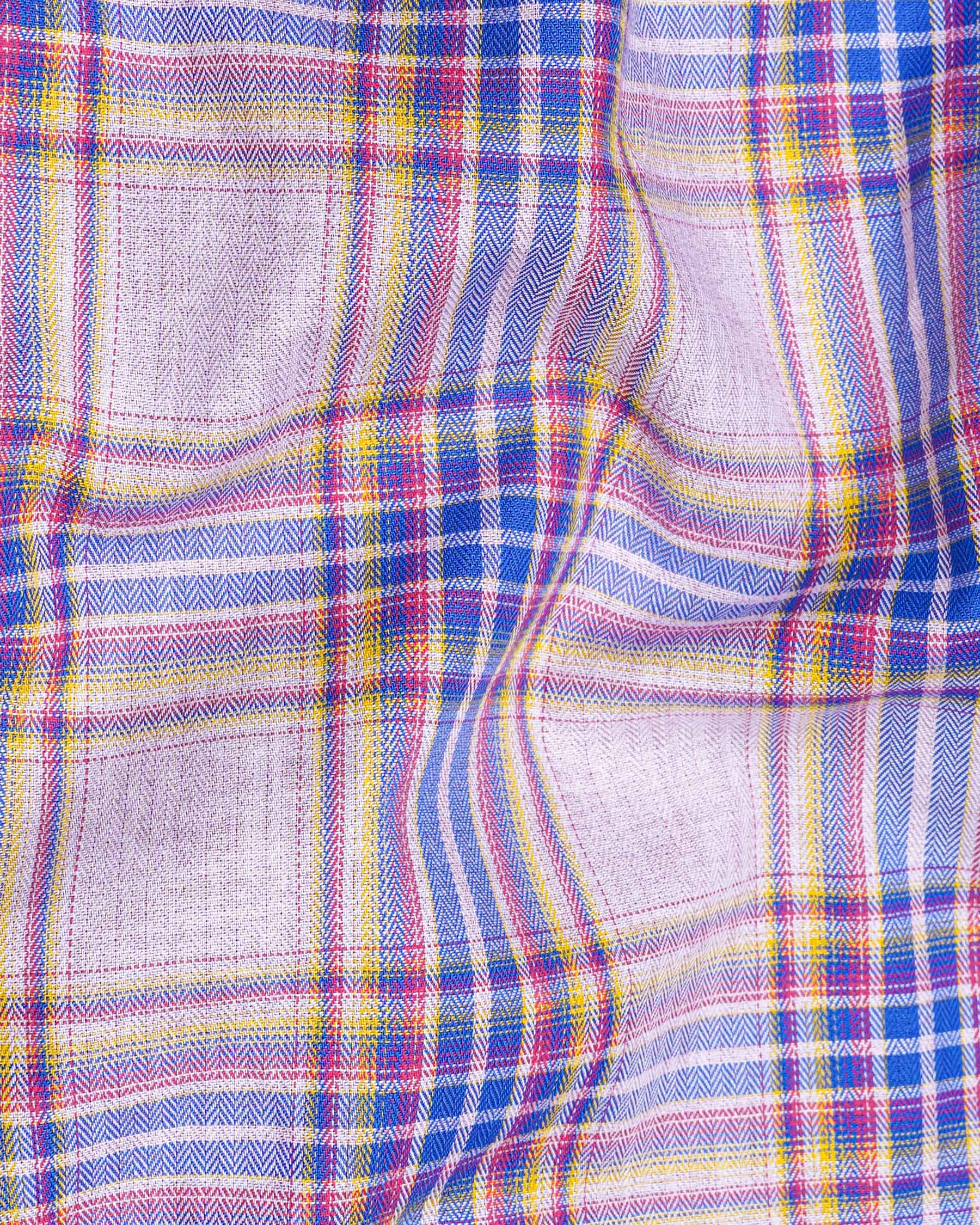 Mulberry Pink Plaid and Prelude Blue Plaid Herringbone Reversible Shirt 7541-38,7541-H-38,7541-39,7541-H-39,7541-40,7541-H-40,7541-42,7541-H-42,7541-44,7541-H-44,7541-46,7541-H-46,7541-48,7541-H-48,7541-50,7541-H-50,7541-52,7541-H-52