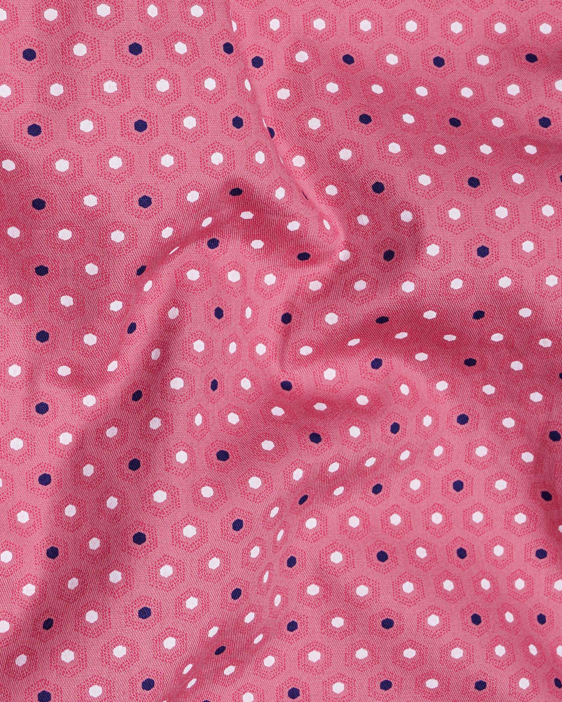 Charm Pink Hexagon Printed Super Soft Premium Cotton Shirt 7547-BD-BLE-38, 7547-BD-BLE-H-38, 7547-BD-BLE-39, 7547-BD-BLE-H-39, 7547-BD-BLE-40, 7547-BD-BLE-H-40, 7547-BD-BLE-42, 7547-BD-BLE-H-42, 7547-BD-BLE-44, 7547-BD-BLE-H-44, 7547-BD-BLE-46, 7547-BD-BLE-H-46, 7547-BD-BLE-48, 7547-BD-BLE-H-48, 7547-BD-BLE-50, 7547-BD-BLE-H-50, 7547-BD-BLE-52, 7547-BD-BLE-H-52