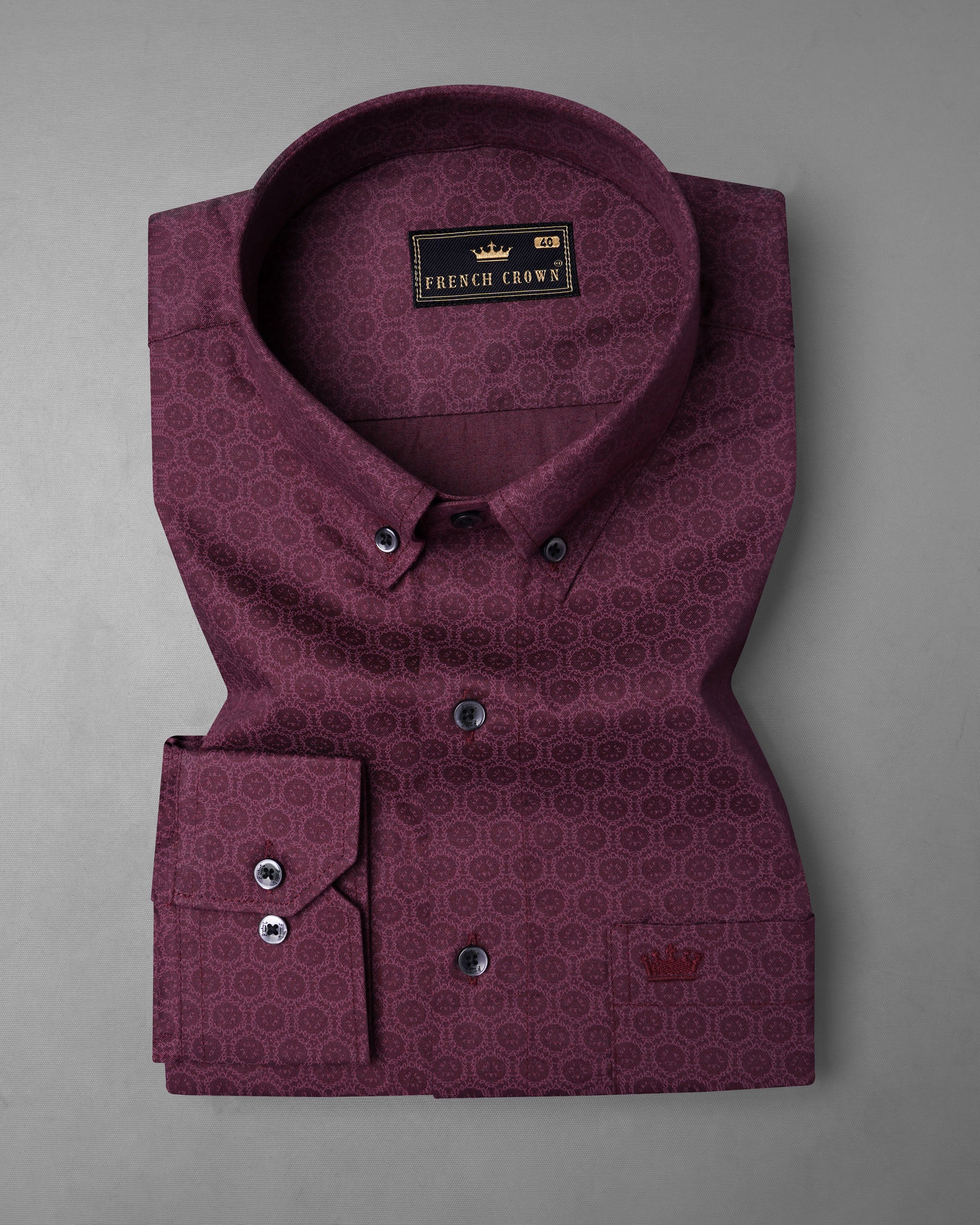 Castro Marron and Camelot Light Maroon Printed Premium Cotton Shirt 7551-BD-BLK-38, 7551-BD-BLK-H-38, 7551-BD-BLK-39, 7551-BD-BLK-H-39, 7551-BD-BLK-40, 7551-BD-BLK-H-40, 7551-BD-BLK-42, 7551-BD-BLK-H-42, 7551-BD-BLK-44, 7551-BD-BLK-H-44, 7551-BD-BLK-46, 7551-BD-BLK-H-46, 7551-BD-BLK-48, 7551-BD-BLK-H-48, 7551-BD-BLK-50, 7551-BD-BLK-H-50, 7551-BD-BLK-52, 7551-BD-BLK-H-52