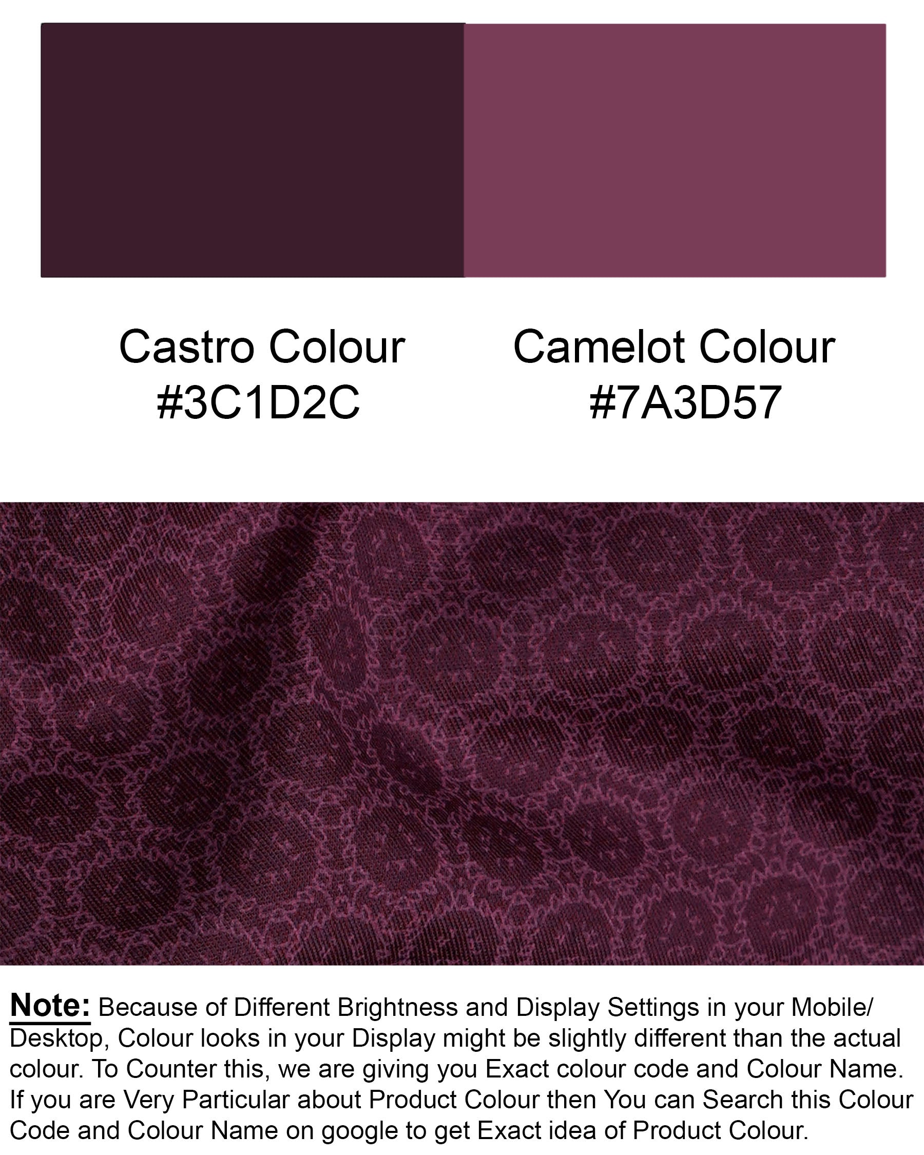 Castro Marron and Camelot Light Maroon Printed Premium Cotton Shirt 7551-BD-BLK-38, 7551-BD-BLK-H-38, 7551-BD-BLK-39, 7551-BD-BLK-H-39, 7551-BD-BLK-40, 7551-BD-BLK-H-40, 7551-BD-BLK-42, 7551-BD-BLK-H-42, 7551-BD-BLK-44, 7551-BD-BLK-H-44, 7551-BD-BLK-46, 7551-BD-BLK-H-46, 7551-BD-BLK-48, 7551-BD-BLK-H-48, 7551-BD-BLK-50, 7551-BD-BLK-H-50, 7551-BD-BLK-52, 7551-BD-BLK-H-52