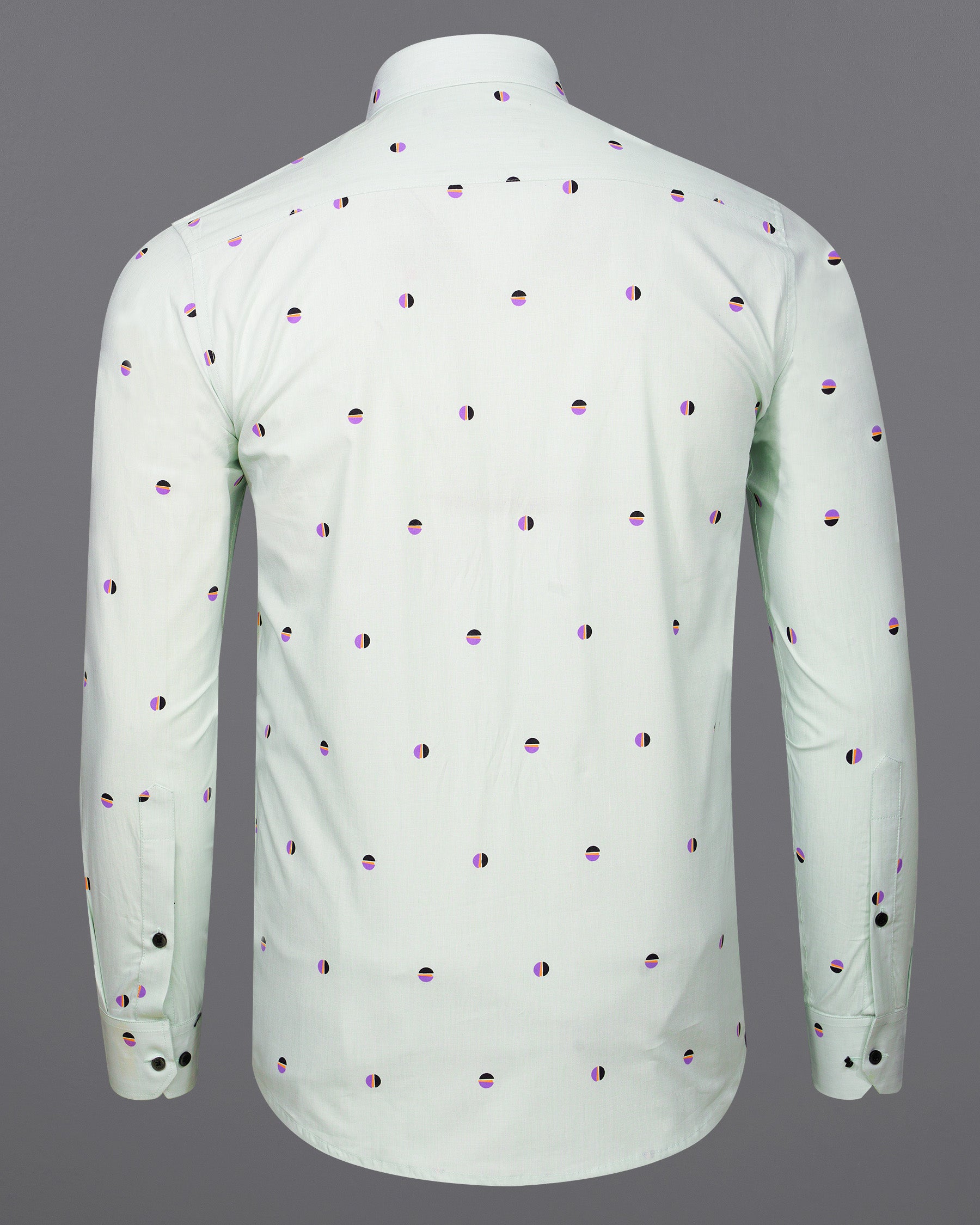  Polar Green and Amethyst Violet Circle Printed Premium Cotton Shirt 7561-BLK-38, 7561-BLK-H-38, 7561-BLK-39, 7561-BLK-H-39, 7561-BLK-40, 7561-BLK-H-40, 7561-BLK-42, 7561-BLK-H-42, 7561-BLK-44, 7561-BLK-H-44, 7561-BLK-46, 7561-BLK-H-46, 7561-BLK-48, 7561-BLK-H-48, 7561-BLK-50, 7561-BLK-H-50, 7561-BLK-52, 7561-BLK-H-52