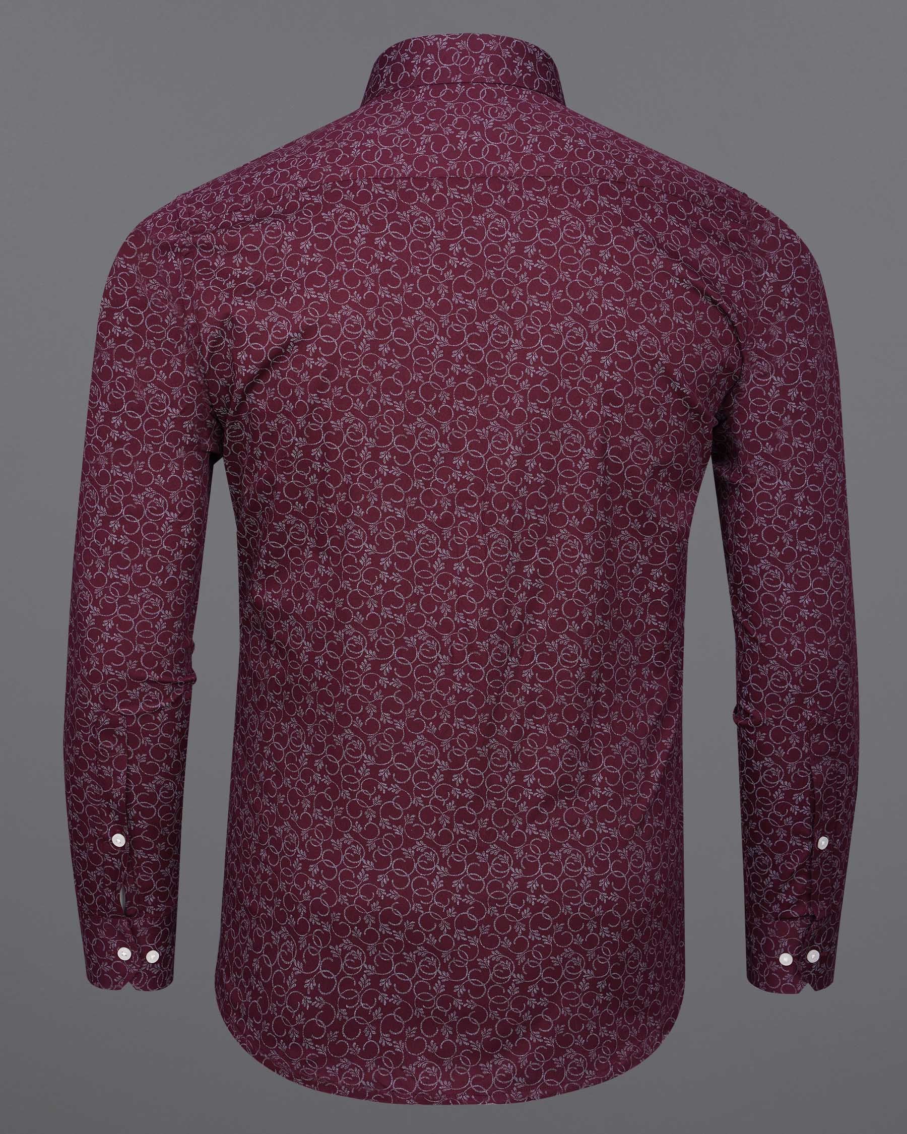 Wine Berry Ditzy Floral Twill Premium Cotton Shirt 7569-BD-38, 7569-BD-H-38, 7569-BD-39, 7569-BD-H-39, 7569-BD-40, 7569-BD-H-40, 7569-BD-42, 7569-BD-H-42, 7569-BD-44, 7569-BD-H-44, 7569-BD-46, 7569-BD-H-46, 7569-BD-48, 7569-BD-H-48, 7569-BD-50, 7569-BD-H-50, 7569-BD-52, 7569-BD-H-52