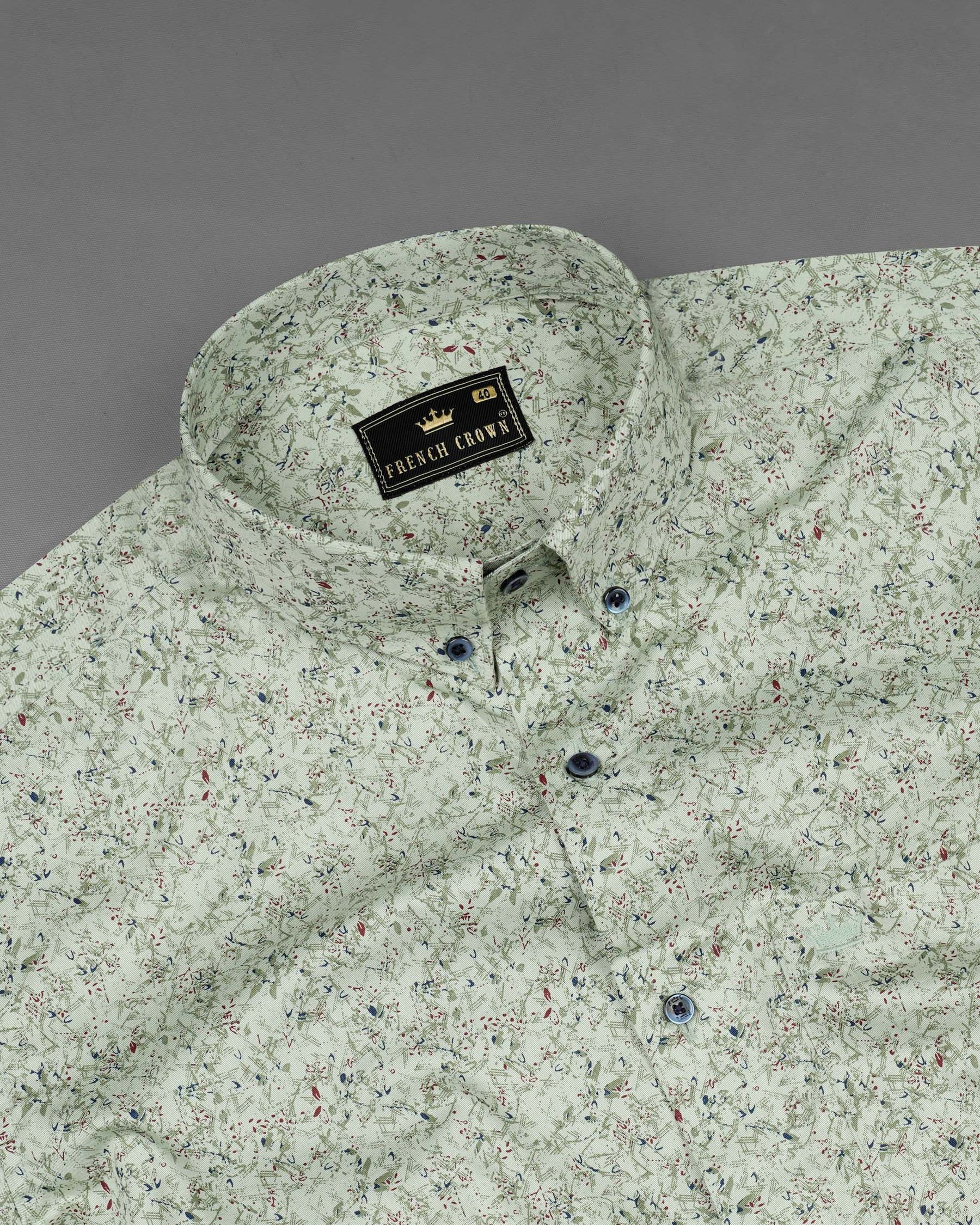 Nickel Green Printed Twill Premium Cotton Shirt 7596-BD-BLE-38, 7596-BD-BLE-H-38, 7596-BD-BLE-39,7596-BD-BLE-H-39, 7596-BD-BLE-40, 7596-BD-BLE-H-40, 7596-BD-BLE-42, 7596-BD-BLE-H-42, 7596-BD-BLE-44, 7596-BD-BLE-H-44, 7596-BD-BLE-46, 7596-BD-BLE-H-46, 7596-BD-BLE-48, 7596-BD-BLE-H-48, 7596-BD-BLE-50, 7596-BD-BLE-H-50, 7596-BD-BLE-52, 7596-BD-BLE-H-52