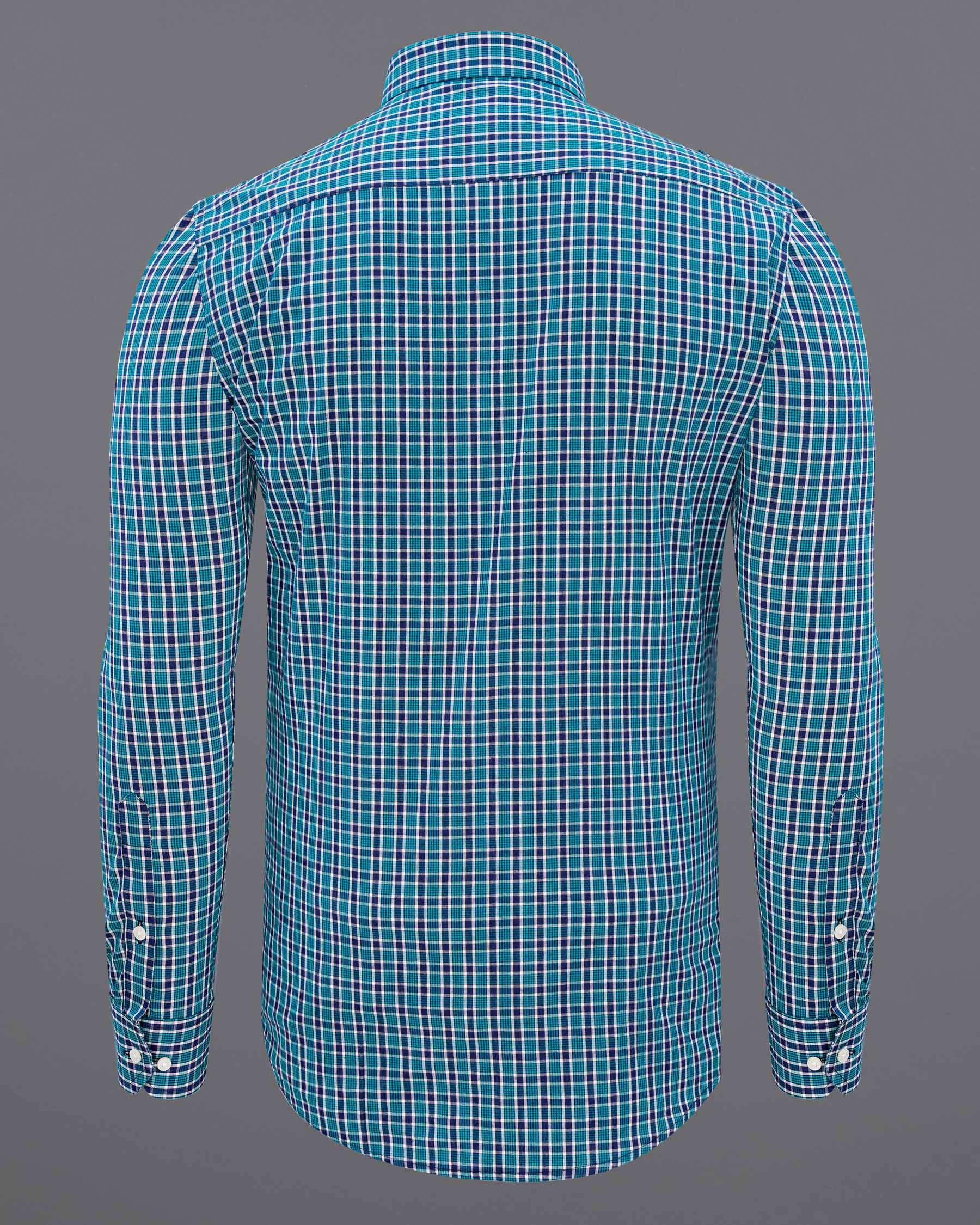 Persian Blue Checkered Premium Cotton Shirt 7611-BD-38, 7611-BD-H-38, 7611-BD-39,7611-BD-H-39, 7611-BD-40, 7611-BD-H-40, 7611-BD-42, 7611-BD-H-42, 7611-BD-44, 7611-BD-H-44, 7611-BD-46, 7611-BD-H-46, 7611-BD-48, 7611-BD-H-48, 7611-BD-50, 7611-BD-H-50, 7611-BD-52, 7611-BD-H-52