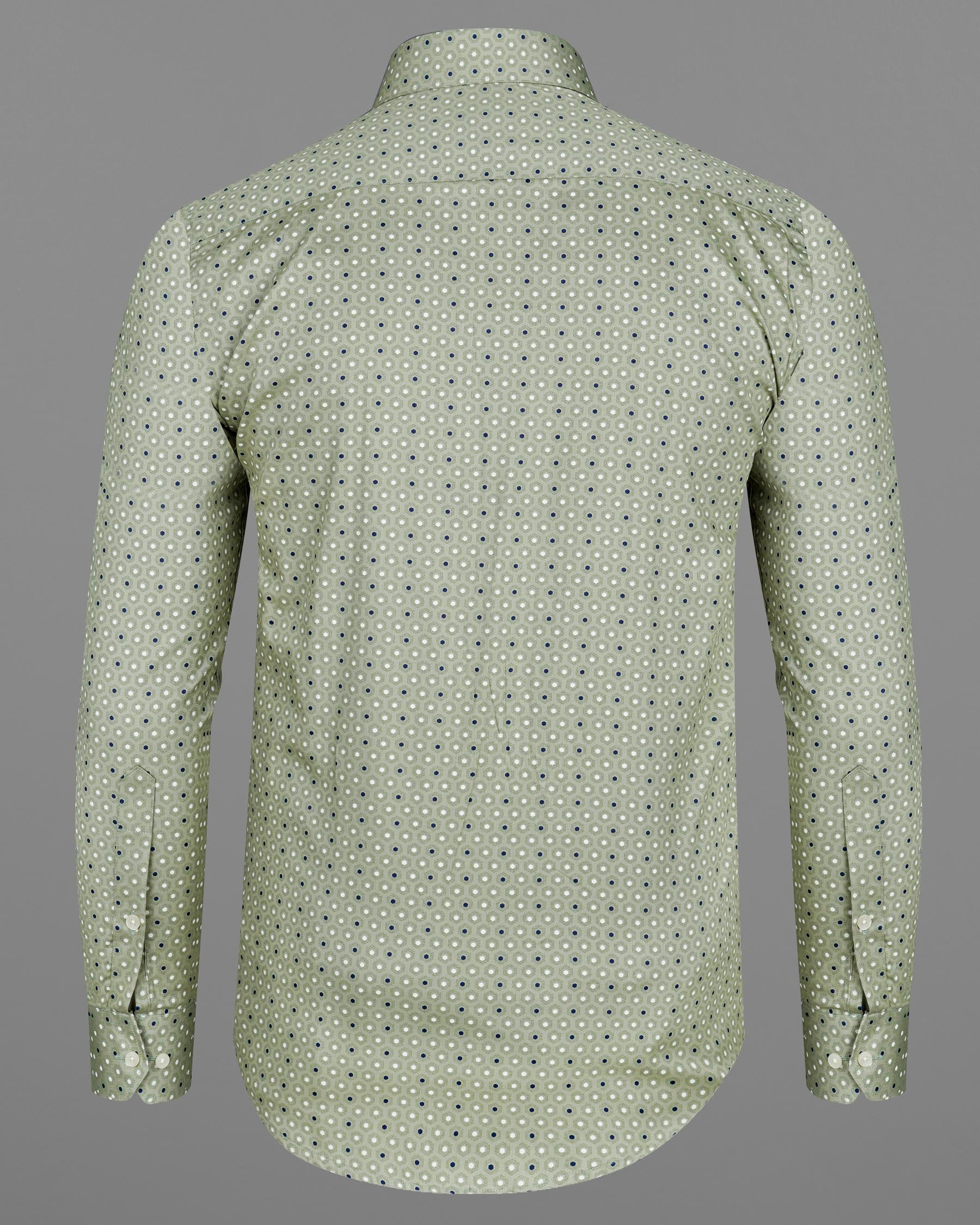 Ash Green Printed Twill Premium Cotton Shirt 7620-CA-38, 7620-CA-H-38, 7620-CA-39,7620-CA-H-39, 7620-CA-40, 7620-CA-H-40, 7620-CA-42, 7620-CA-H-42, 7620-CA-44, 7620-CA-H-44, 7620-CA-46, 7620-CA-H-46, 7620-CA-48, 7620-CA-H-48, 7620-CA-50, 7620-CA-H-50, 7620-CA-52, 7620-CA-H-52