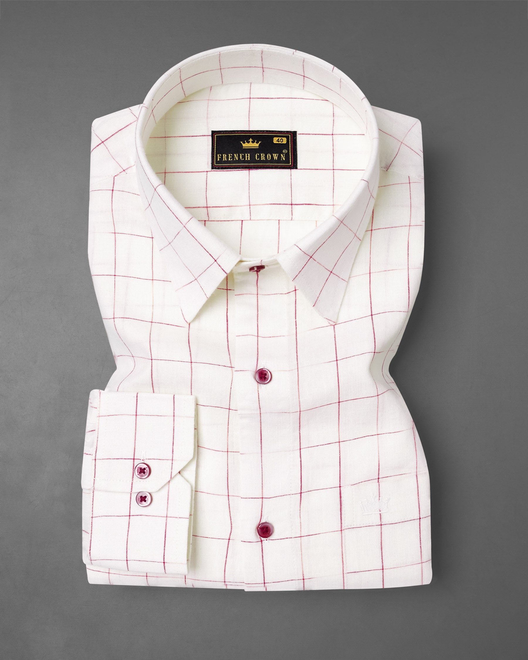 Bright White windowpane Luxurious Linen Shirt 7632-MN-38, 7632-MN-H-38, 7632-MN-39,7632-MN-H-39, 7632-MN-40, 7632-MN-H-40, 7632-MN-42, 7632-MN-H-42, 7632-MN-44, 7632-MN-H-44, 7632-MN-46, 7632-MN-H-46, 7632-MN-48, 7632-MN-H-48, 7632-MN-50, 7632-MN-H-50, 7632-MN-52, 7632-MN-H-52