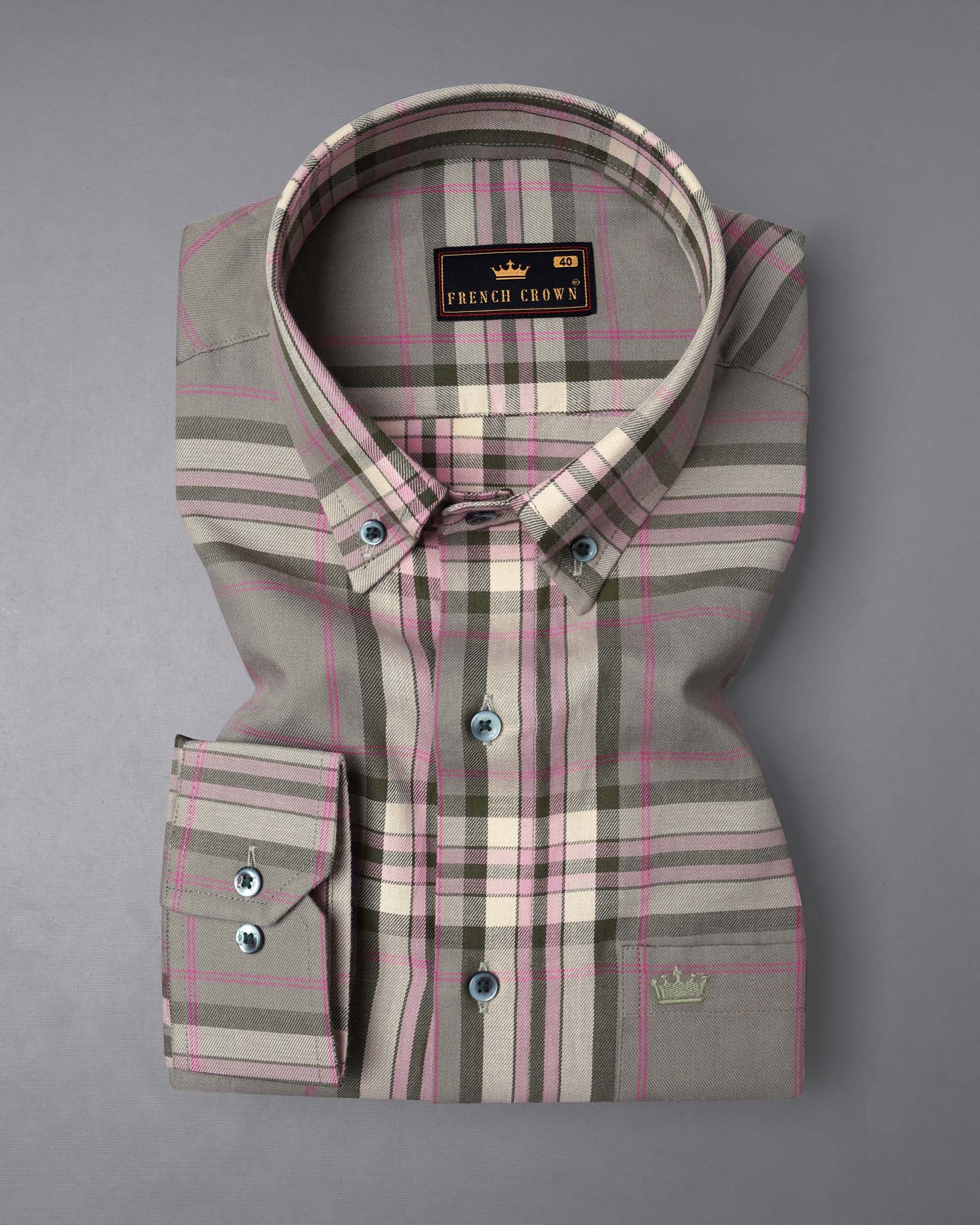 Men's plaid cheapest shirt