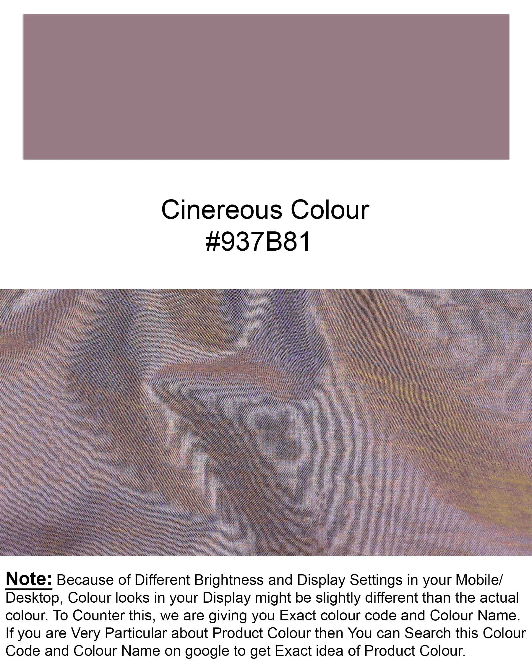 Cinereous Brown Two Tone Chambray Shirt 7635-38, 7635-H-38, 7635-39,7635-H-39, 7635-40, 7635-H-40, 7635-42, 7635-H-42, 7635-44, 7635-H-44, 7635-46, 7635-H-46, 7635-48, 7635-H-48, 7635-50, 7635-H-50, 7635-52, 7635-H-52