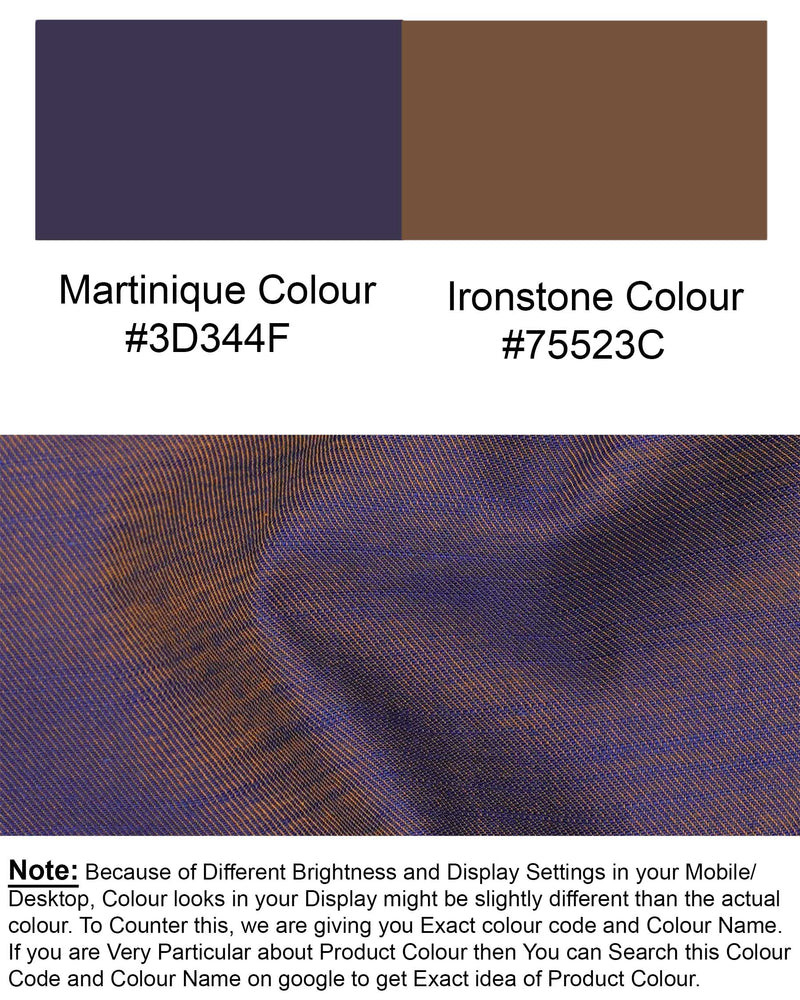 Martinique Blue with Ironstone Brown Two Tone Chambray Chambray Shirt 7647-CA-38, 7647-CA-H-38, 7647-CA-39,7647-CA-H-39, 7647-CA-40, 7647-CA-H-40, 7647-CA-42, 7647-CA-H-42, 7647-CA-44, 7647-CA-H-44, 7647-CA-46, 7647-CA-H-46, 7647-CA-48, 7647-CA-H-48, 7647-CA-50, 7647-CA-H-50, 7647-CA-52, 7647-CA-H-52