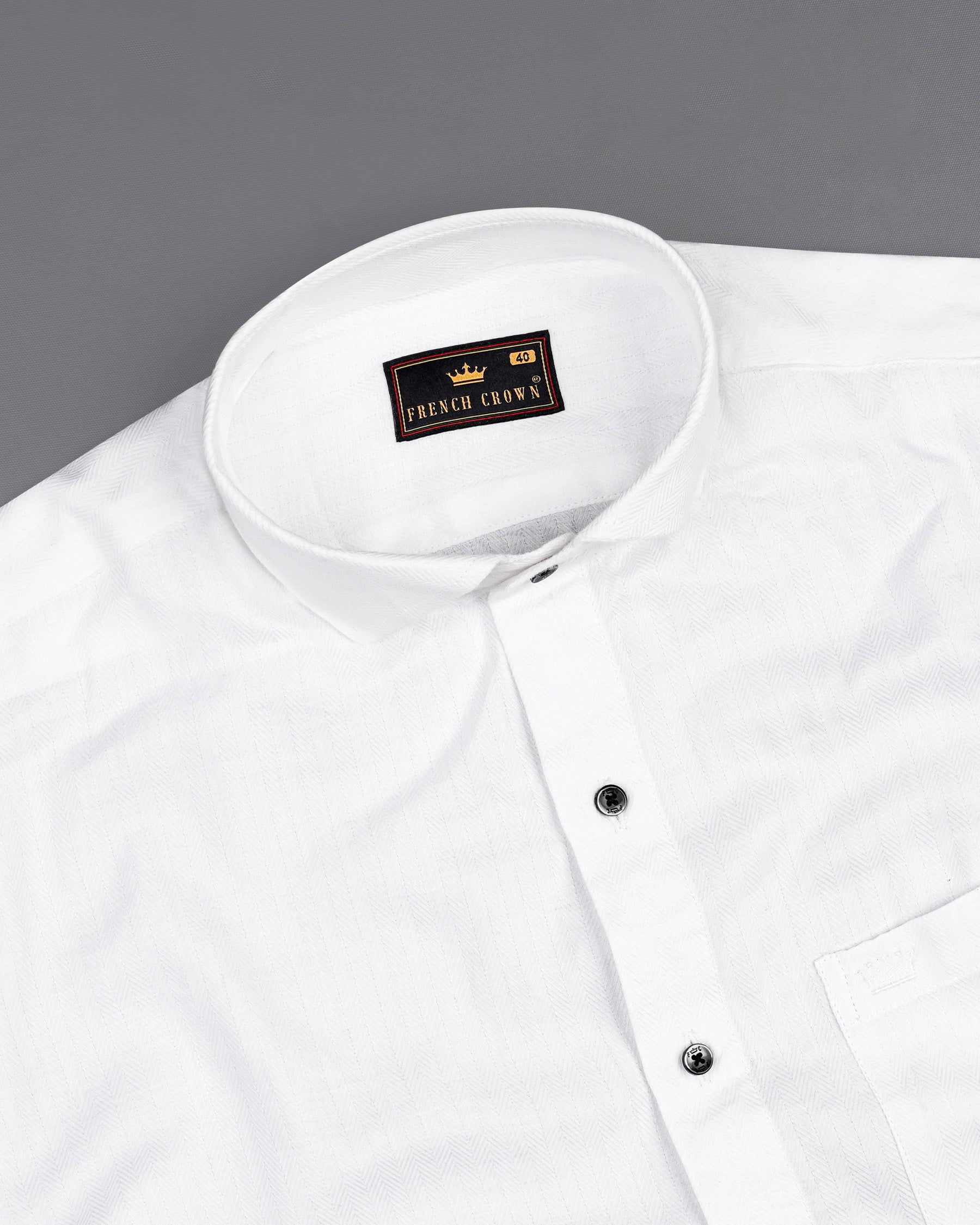 Bright White Herringbone Premium Cotton Shirt 7669-CA-BLK-38, 7669-CA-BLK-H-38, 7669-CA-BLK-39,7669-CA-BLK-H-39, 7669-CA-BLK-40, 7669-CA-BLK-H-40, 7669-CA-BLK-42, 7669-CA-BLK-H-42, 7669-CA-BLK-44, 7669-CA-BLK-H-44, 7669-CA-BLK-46, 7669-CA-BLK-H-46, 7669-CA-BLK-48, 7669-CA-BLK-H-48, 7669-CA-BLK-50, 7669-CA-BLK-H-50, 7669-CA-BLK-52, 7669-CA-BLK-H-52