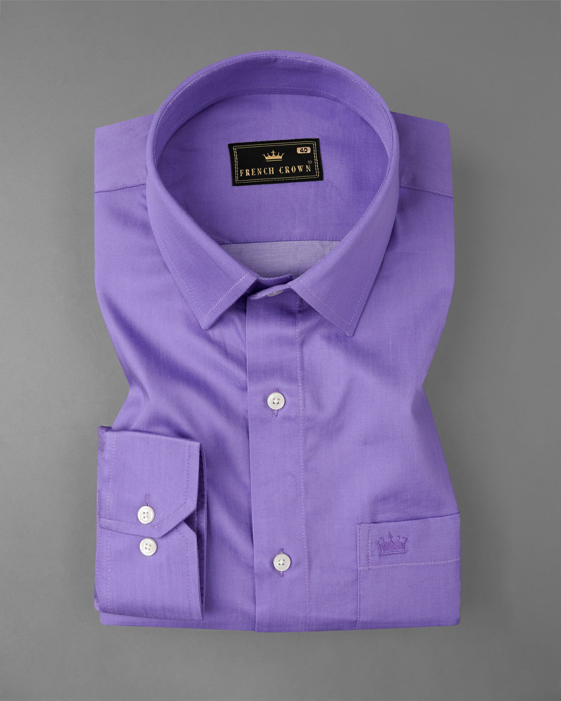 Yonder Violet Super Soft Premium Cotton Shirt 7670-38, 7670-H-38, 7670-39,7670-H-39, 7670-40, 7670-H-40, 7670-42, 7670-H-42, 7670-44, 7670-H-44, 7670-46, 7670-H-46, 7670-48, 7670-H-48, 7670-50, 7670-H-50, 7670-52, 7670-H-52