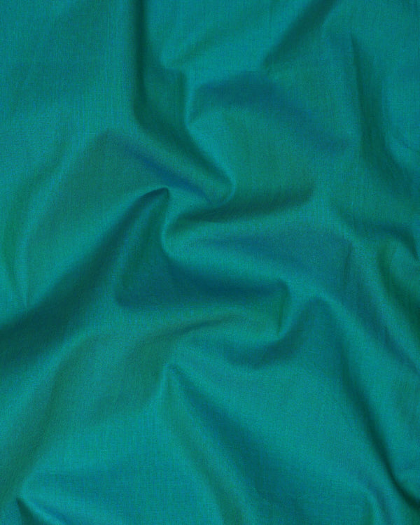 Teal Green Chambray Textured Premium Cotton Shirt 7678-M-38, 7678-M-H-38, 7678-M-39,7678-M-H-39, 7678-M-40, 7678-M-H-40, 7678-M-42, 7678-M-H-42, 7678-M-44, 7678-M-H-44, 7678-M-46, 7678-M-H-46, 7678-M-48, 7678-M-H-48, 7678-M-50, 7678-M-H-50, 7678-M-52, 7678-M-H-52